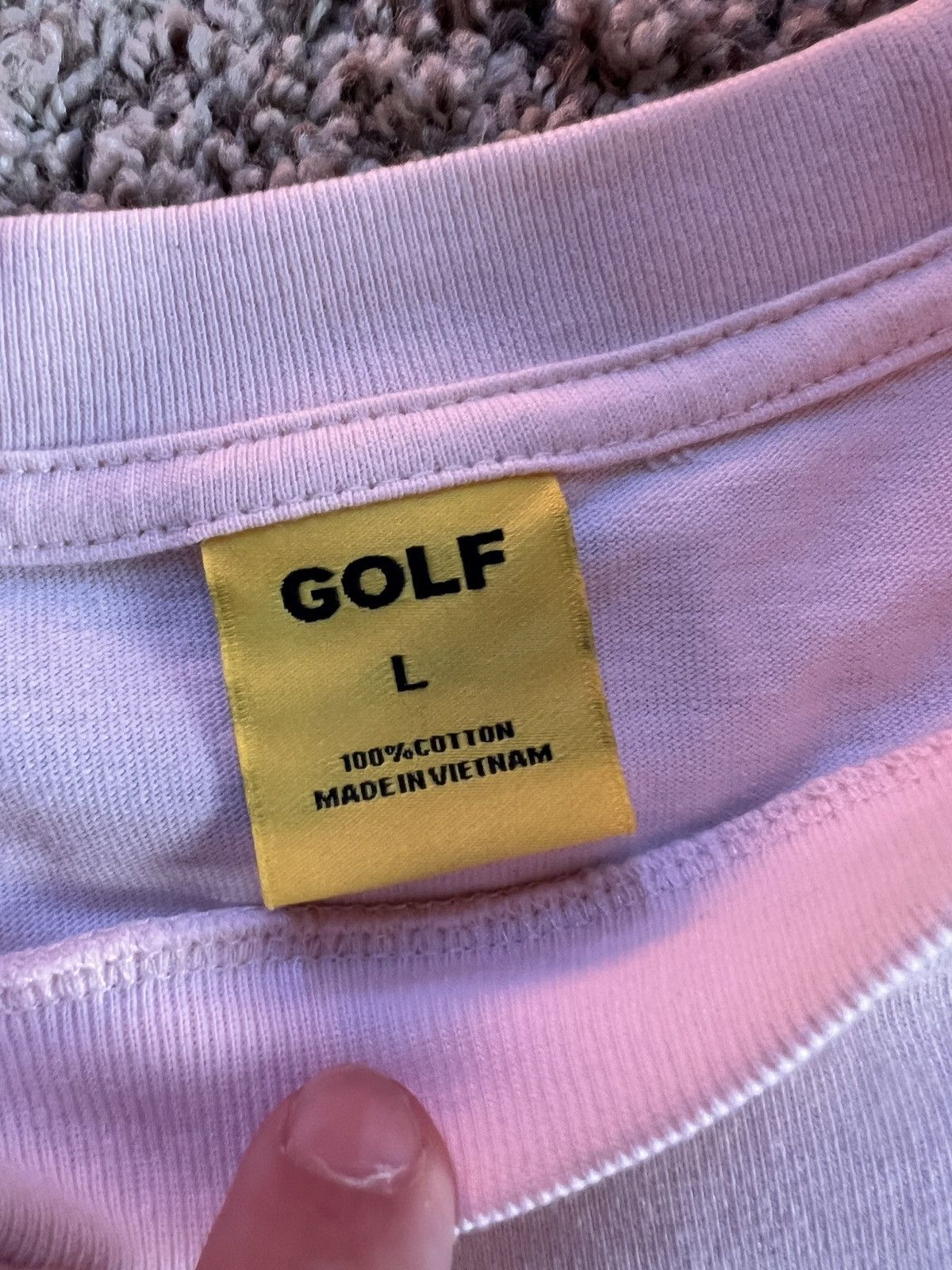 Golf Wang Golf Wang Pink “Dance Wit Fire” Tee Size US L / EU 52-54 / 3 - 3 Thumbnail