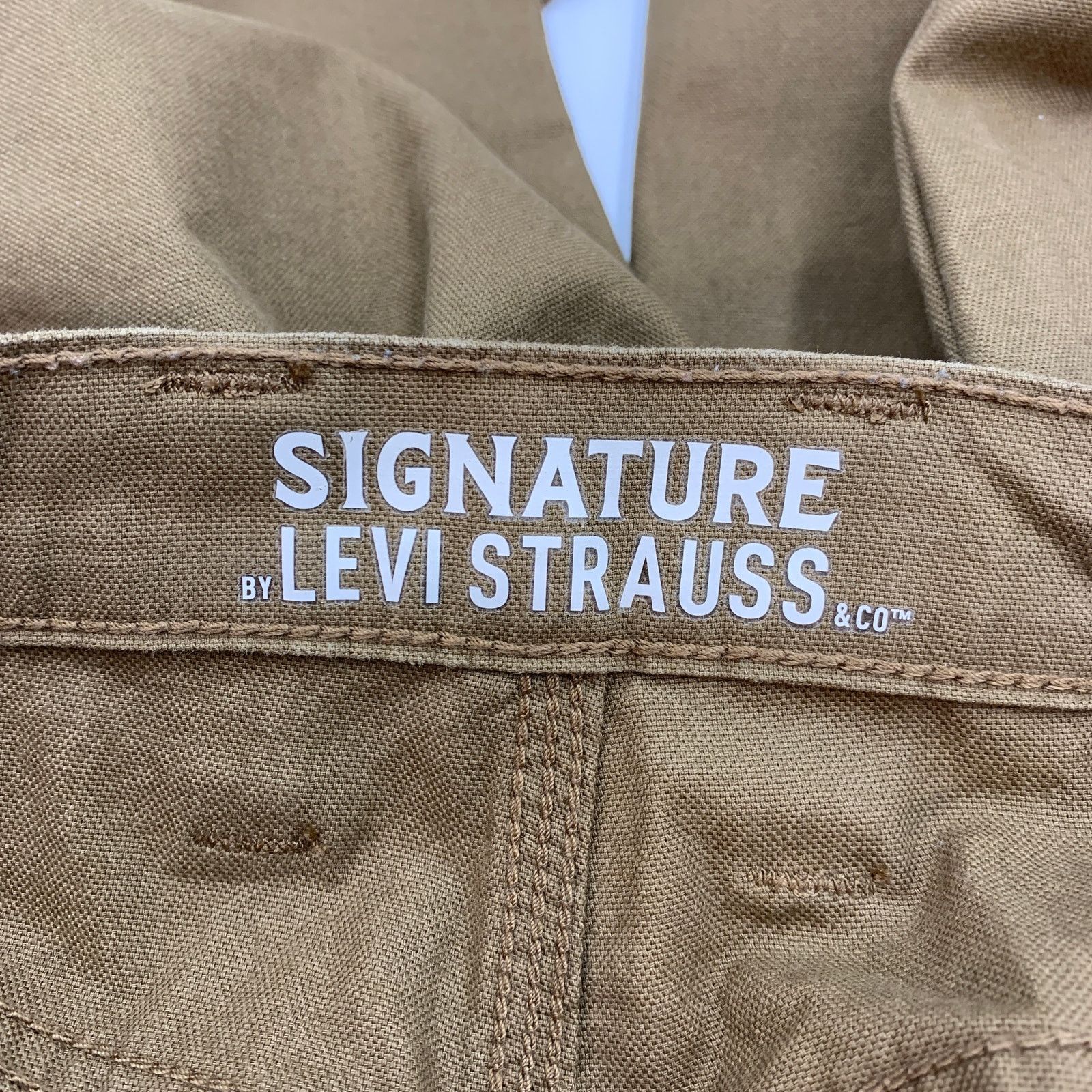 Levi's Signature Levi's Strauss Carpenters Pants Brown Tan Cotton Size US 38 / EU 54 - 3 Thumbnail