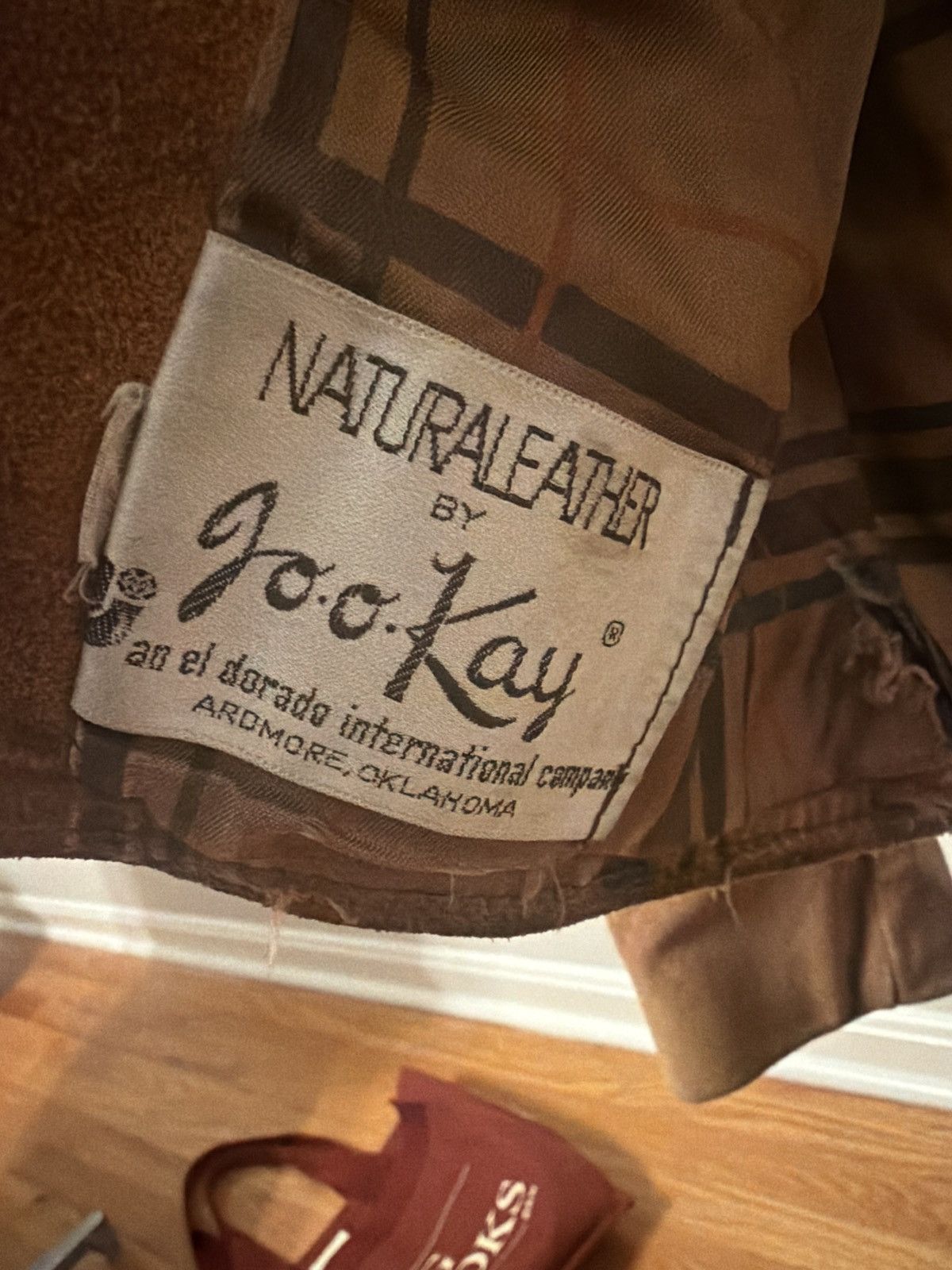 Vintage Vintage Joo Kay Suede leather jacket Size US S / EU 44-46 / 1 - 3 Thumbnail
