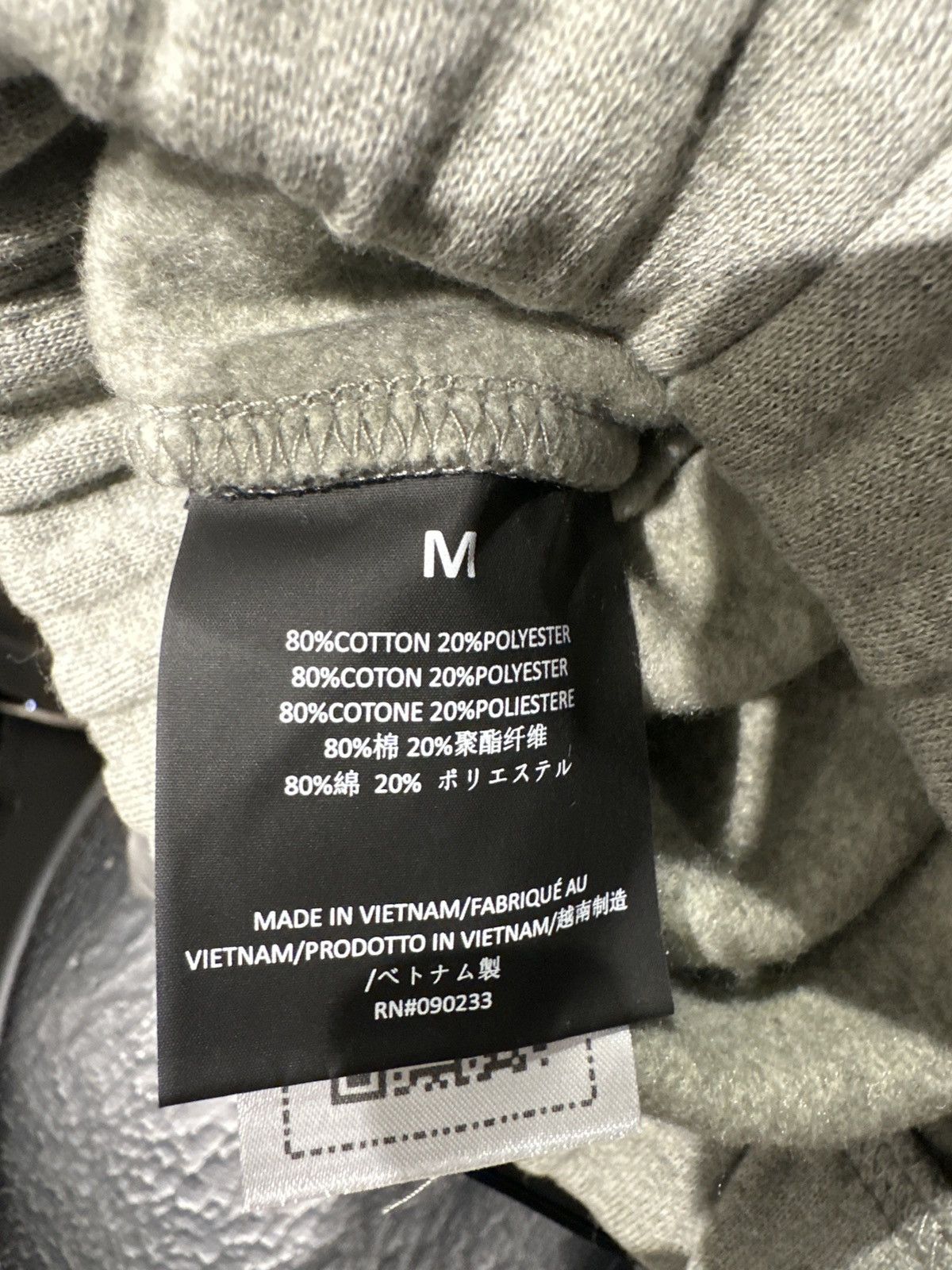 Essentials ESSENTIALS - Vintage Fleece Sweatpant Concrete Heather Size US 32 / EU 48 - 5 Thumbnail