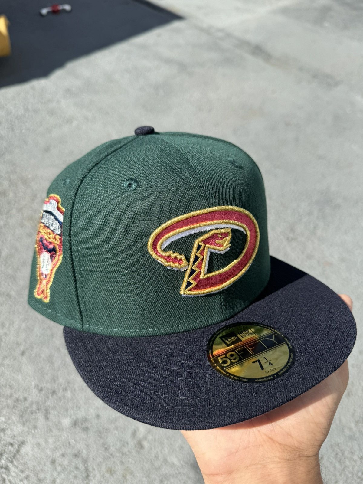 image of 7 1/4 Myfitteds Diamondbacks Jersey Pack in Green, Men's
