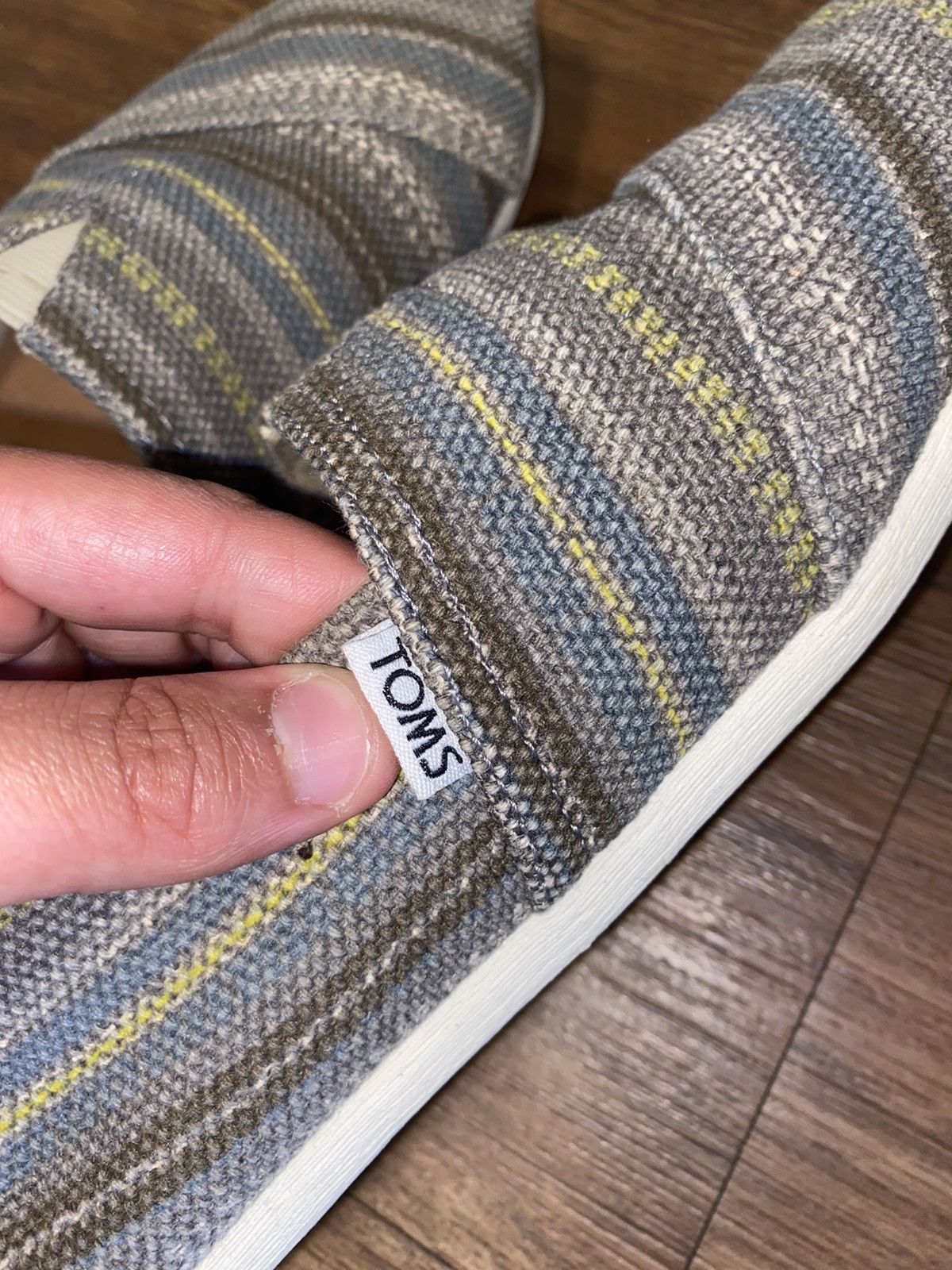 Toms × Vintage Slip On Toms Size US 9.5 / EU 42-43 - 9 Thumbnail