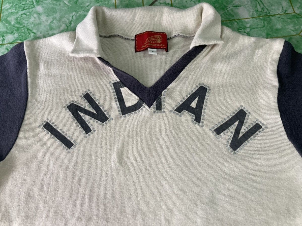 Indian Motorcycle × Vintage Vintage T-shirt Indian motet cycle Size S / US 4 / IT 40 - 3 Thumbnail