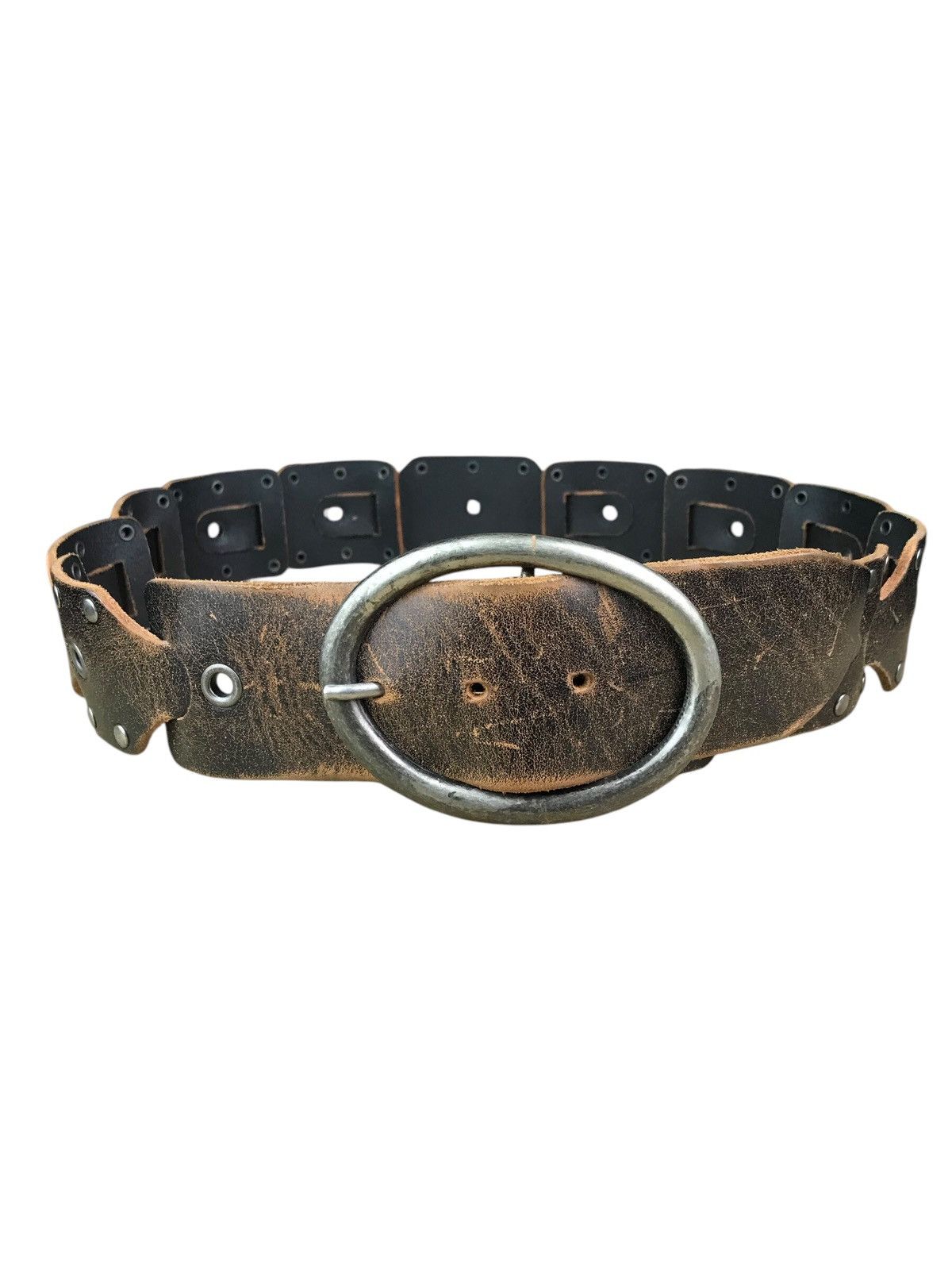 Max Mara × Sportmax STUDDED LEATHER WAIST BELT STEAMPUNK SPORTMAX BY MAX MARA Size ONE SIZE - 1 Thumbnail