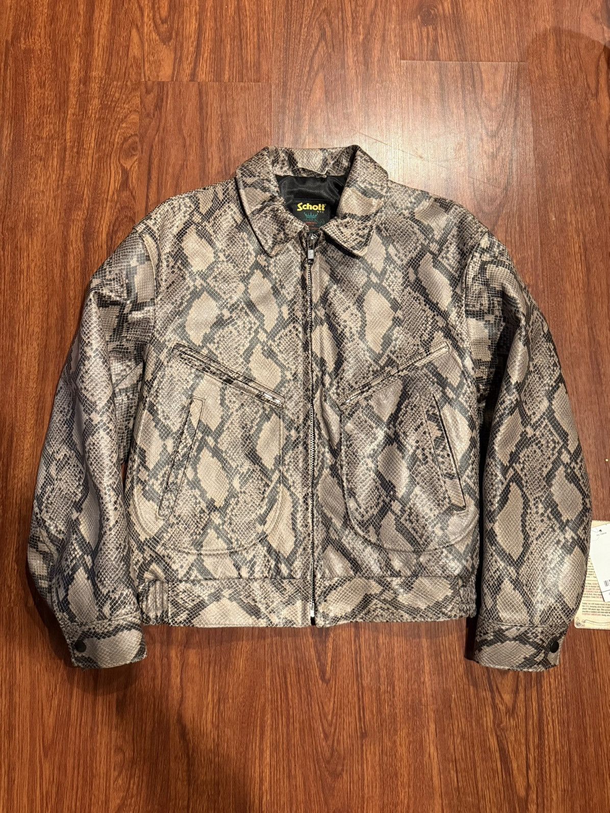 Schott × Supreme Supreme Schott Leather Work Jacket (SS21