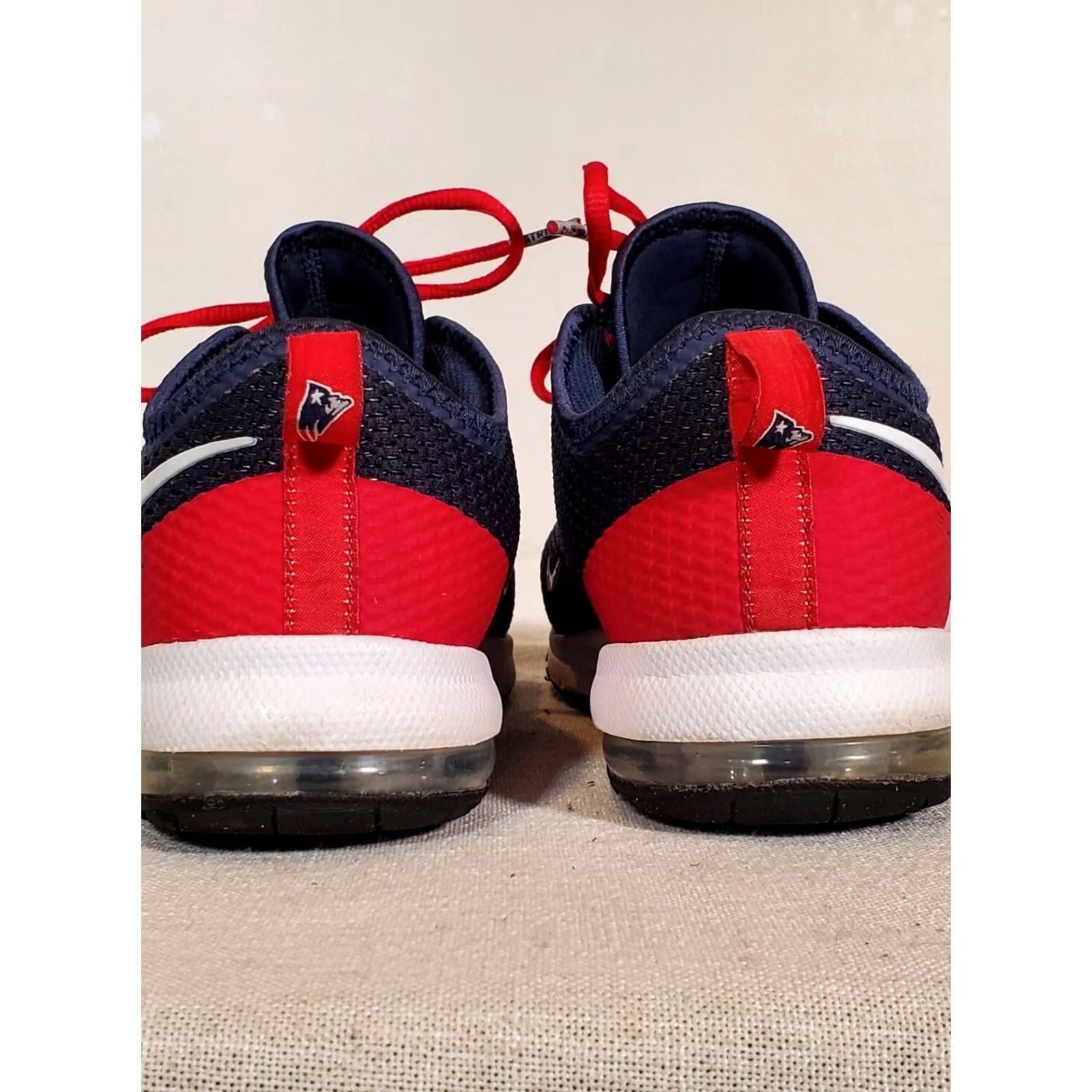 Nike Nike Air Max Typha 2 New England Patriots NFL Blue White Red AR0505-400 Men’s 10 Shoes Size US 9 / EU 42 - 5 Thumbnail