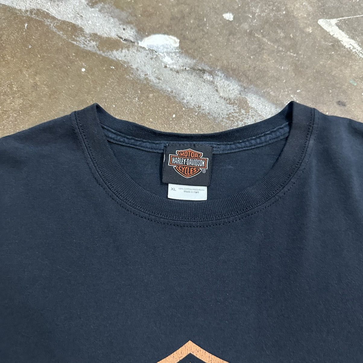 Harley Davidson Vintage Harley Davidson Classic Logo Tshirt Size US XL / EU 56 / 4 - 3 Thumbnail