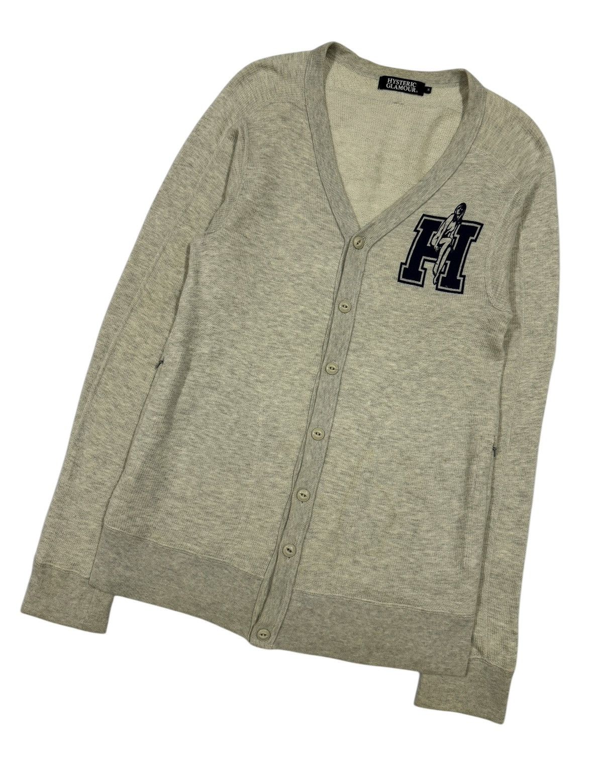 Hysteric Glamour Hysteric Glamour Knit Cardigan V-Neck Iconic Logo Brand Size US S / EU 44-46 / 1 - 10 Thumbnail
