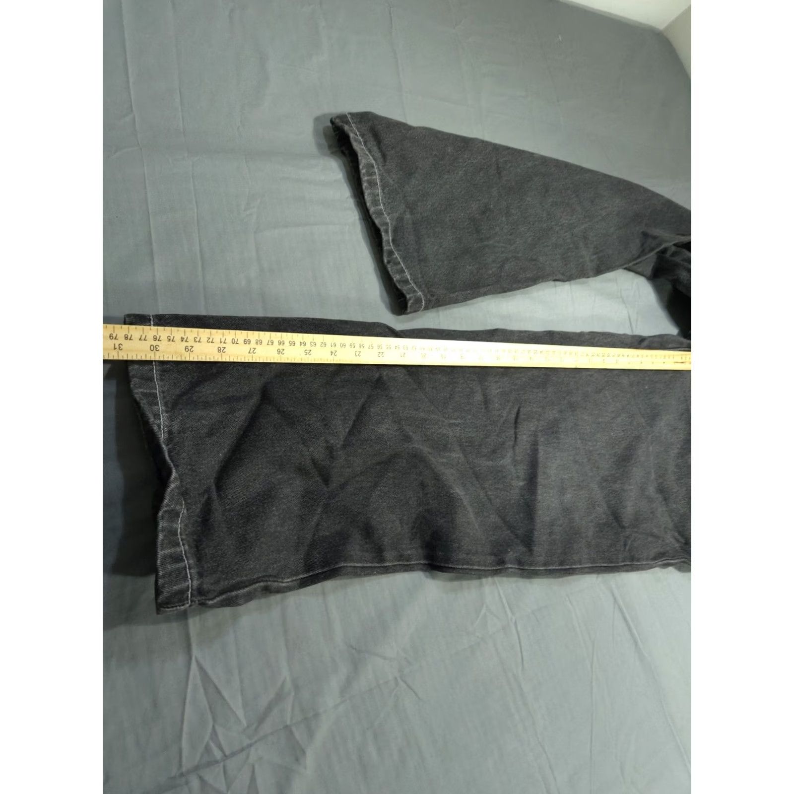 Southpole VINTAGE Southpole Jeans Mens 32x32 Black Baggy Skater Authentic Denim Y2K Stiff Size US 32 / EU 48 - 7 Thumbnail
