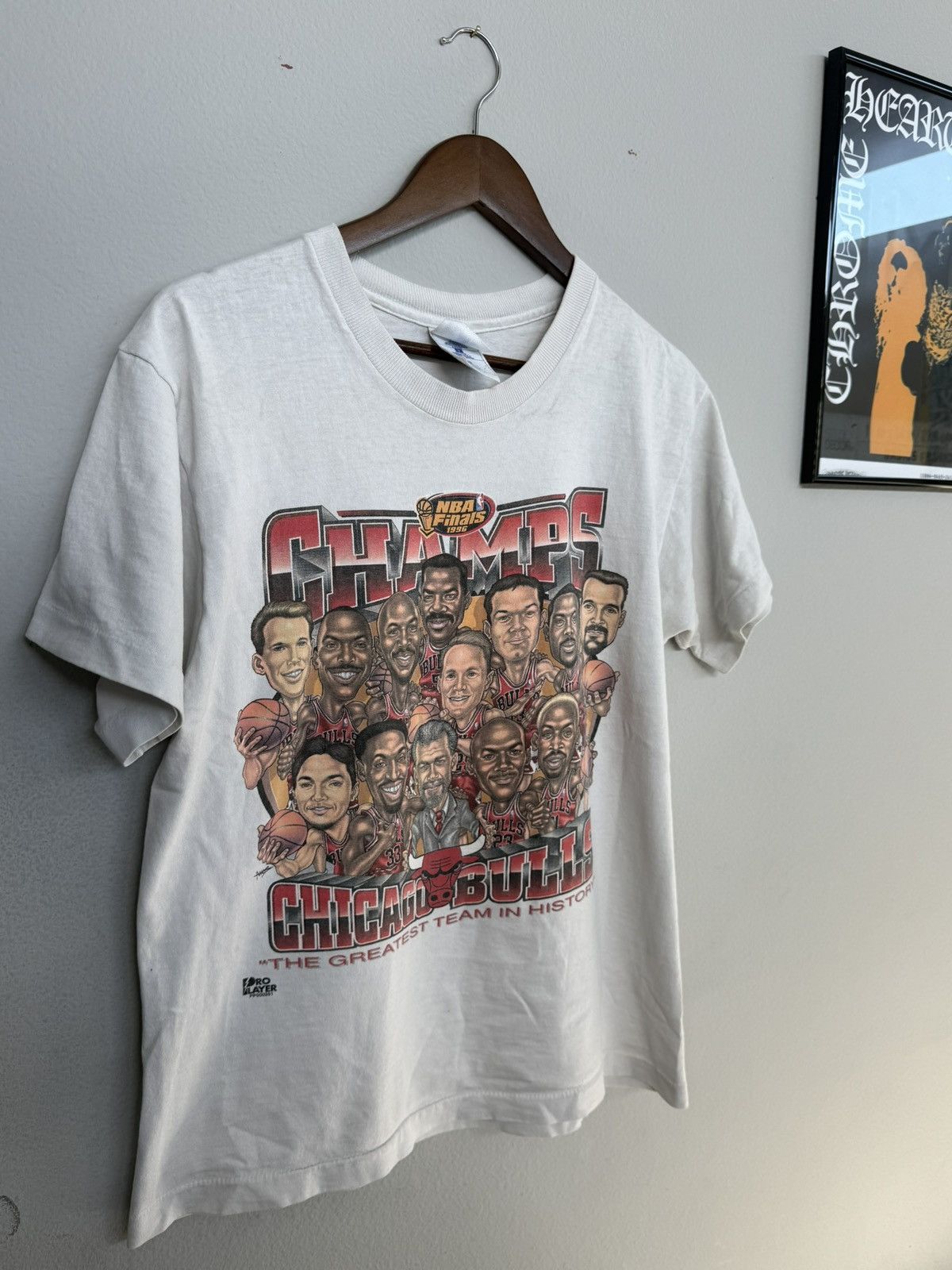 Other 1996 NBA FINALS single stitch Chicago Bulls Tee Size US M / EU 48-50 / 2 - 3 Thumbnail