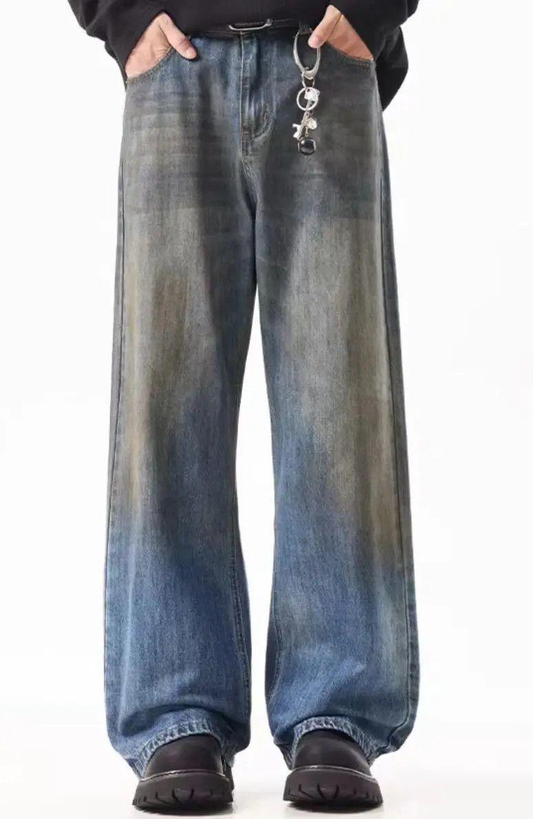 Designer × Japanese Brand Vintage Hip Hop Punk Loose Casual Pants Size US 32 / EU 48 - 1 Thumbnail