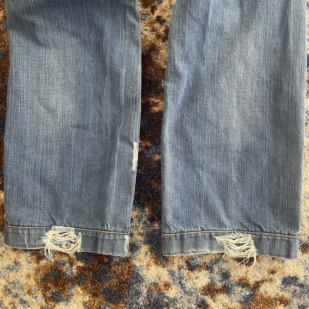 Dolce & Gabbana Dolce & Gabbana Distressed Straight Leg Denim Size US 34 / EU 50 - 6 Thumbnail