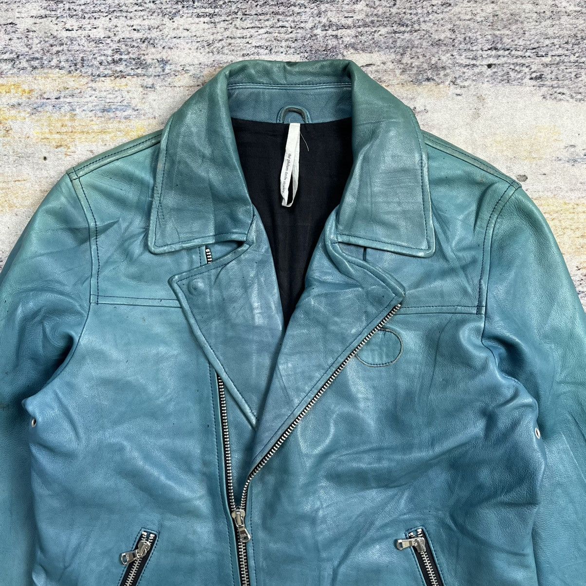 Japanese Brand The philum throbs steadity double riders leather jacket Size US M / EU 48-50 / 2 - 4 Thumbnail