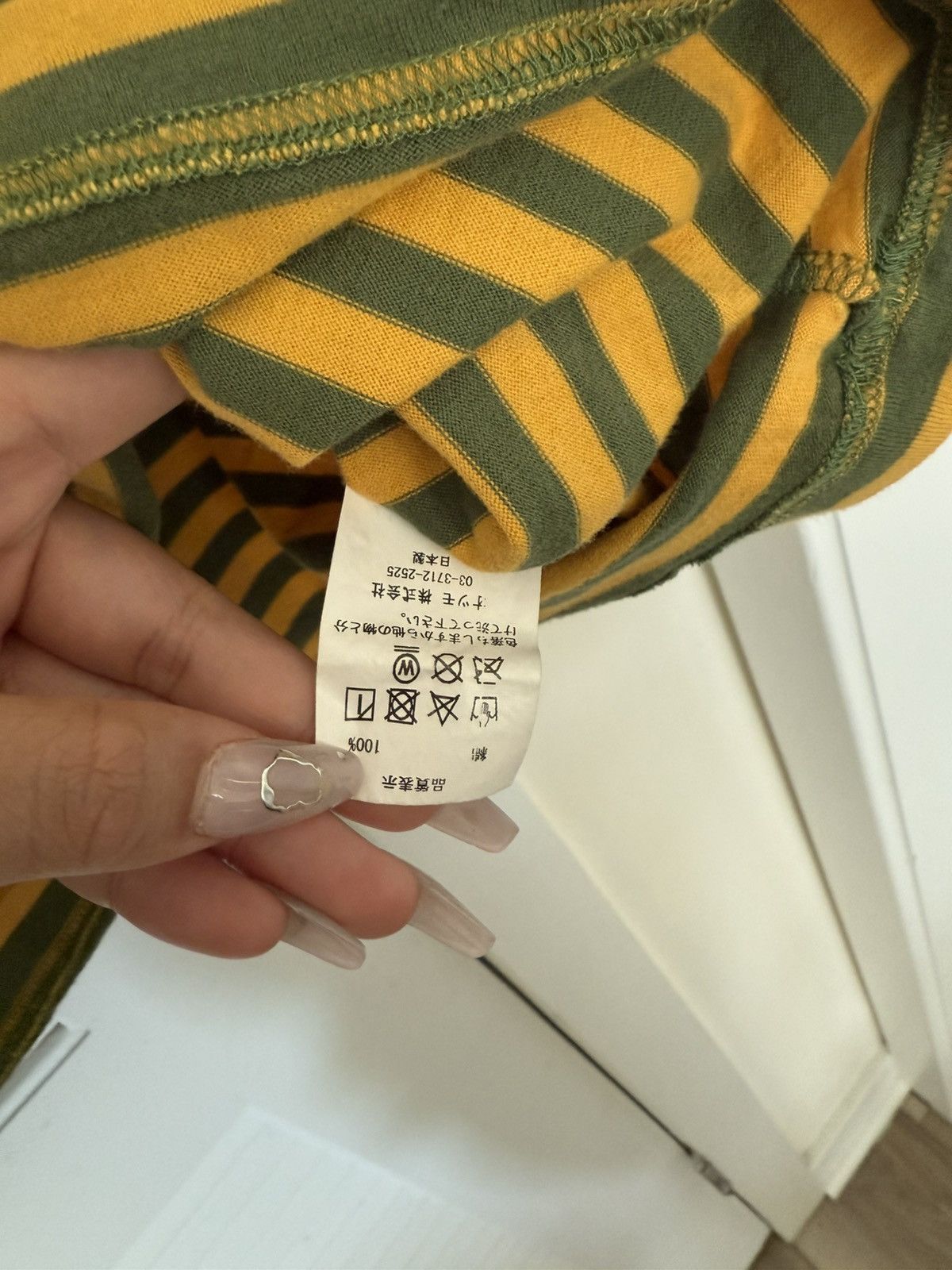 Human Made HUMAN MADE (STRMCWBY) " STRIPED LONG SLEEVE Size US L / EU 52-54 / 3 - 4 Thumbnail