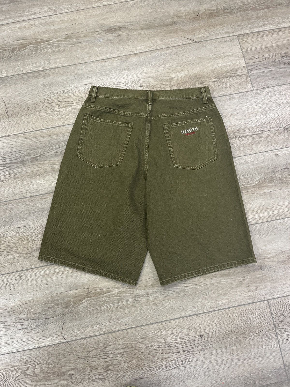 Supreme Olive supreme denim short 32 Size US 32 / EU 48 - 2 Thumbnail