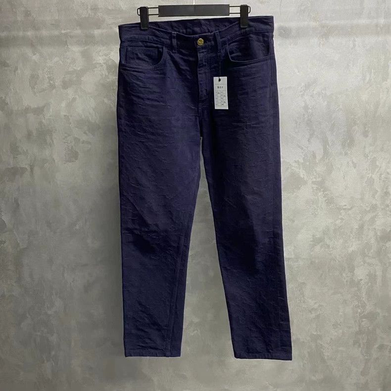 Louis Vuitton Louis Vuitton Dark blue ink full print logo jeans 2502-Nex Size US 32 / EU 48 - 1 Thumbnail