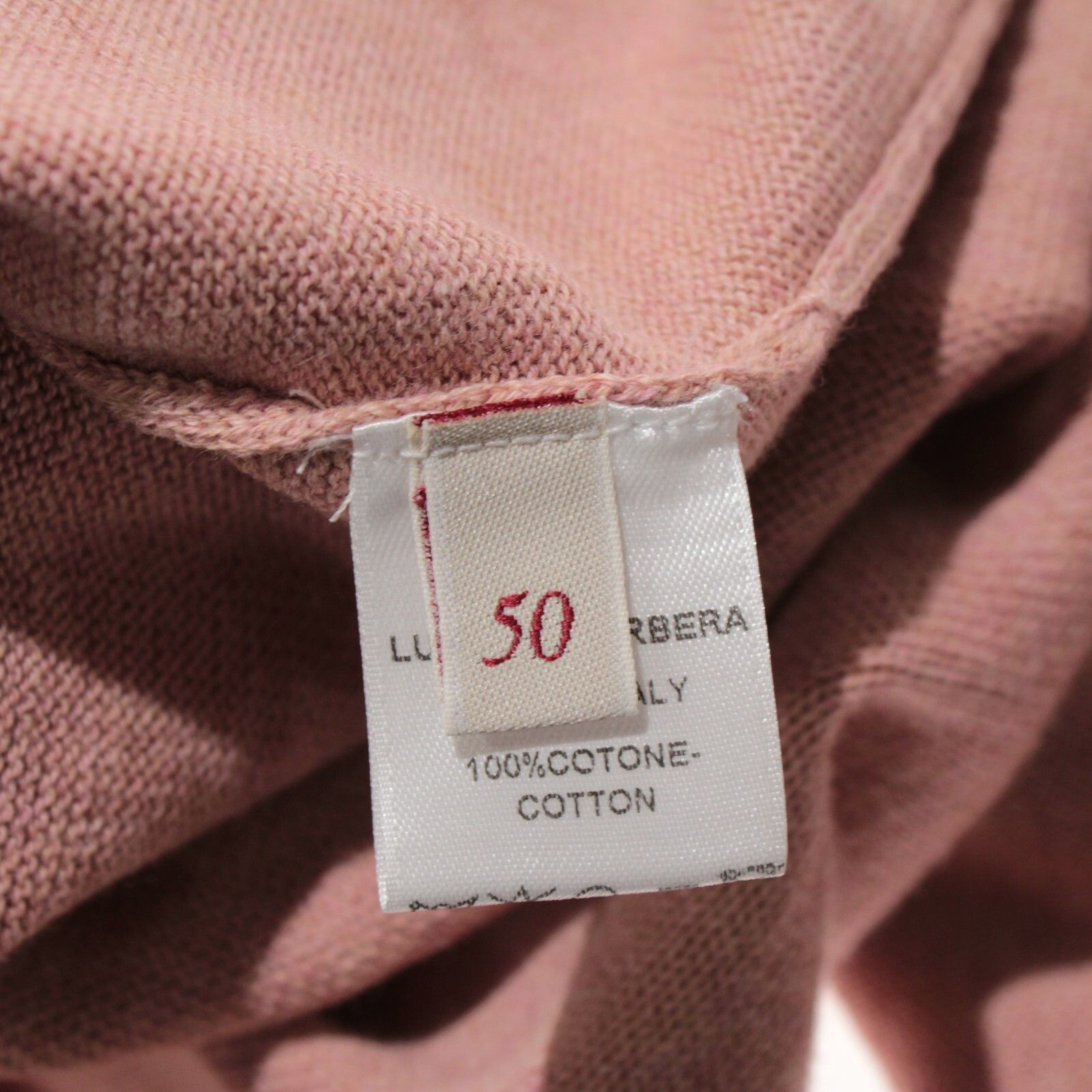 Luciano Barbera Luciano Barbera Sweater Size US M in Pink Size US M / EU 48-50 / 2 - 9 Thumbnail