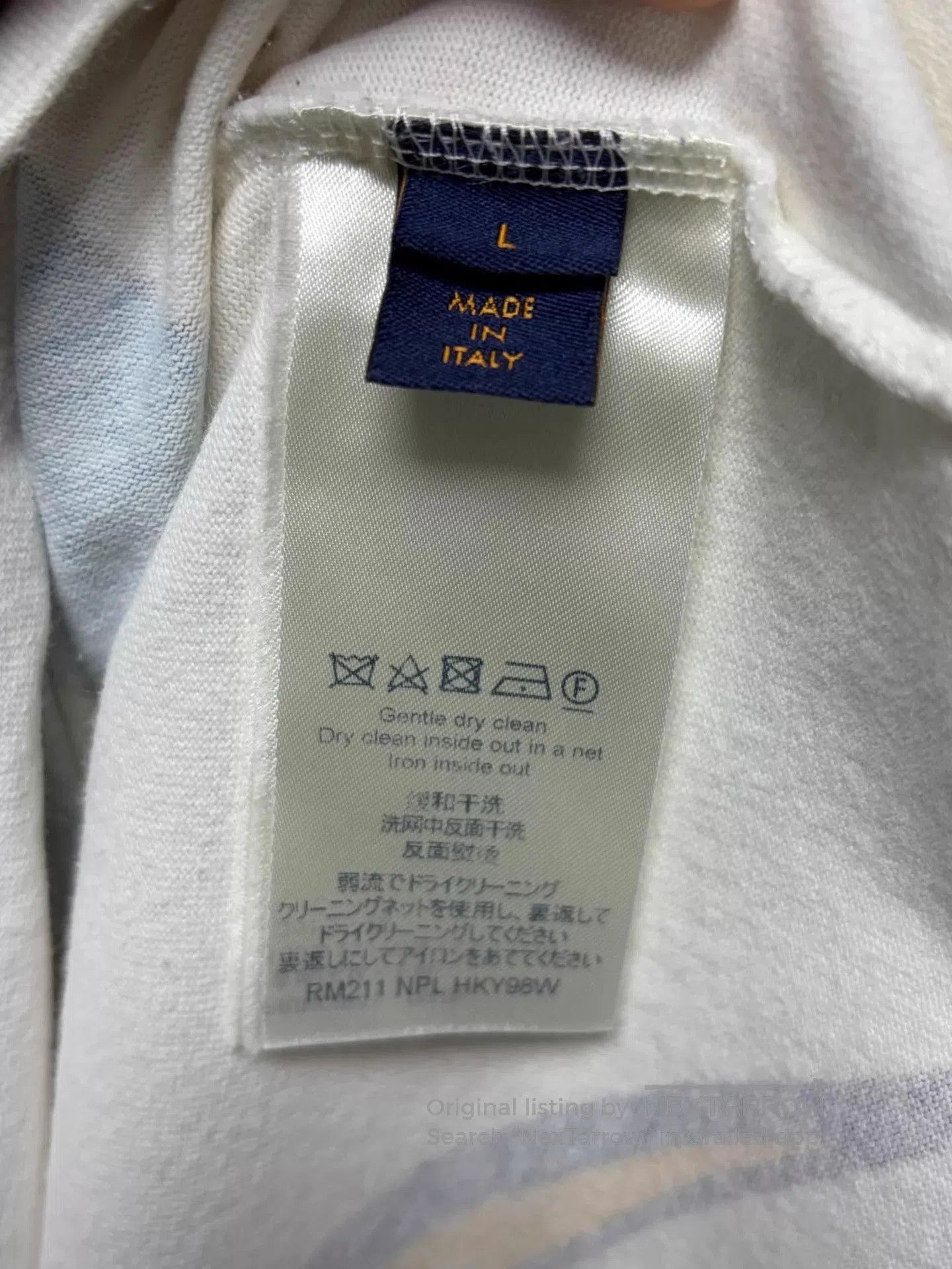 Louis Vuitton White Short Sleeve Graphic Print T. Size US L / EU 52-54 / 3 - 4 Thumbnail
