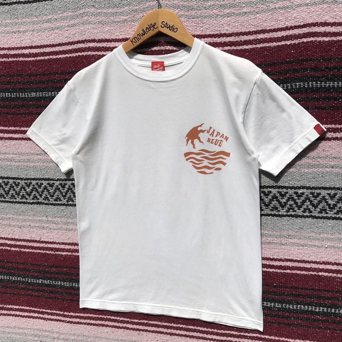 Japanese Brand Studio D’Artisan Japan Blue Endless Summer Tee JapaneseBrand Size US S / EU 44-46 / 1 - 4 Thumbnail
