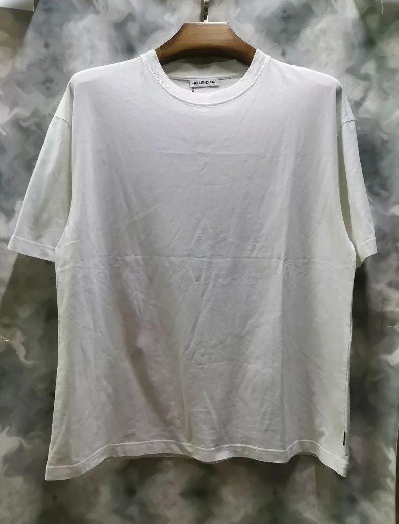 Balenciaga Balenciaga Men's Crew Neck Short Sleeve T-Shirt - dmc Size US L / EU 52-54 / 3 - 1 Thumbnail