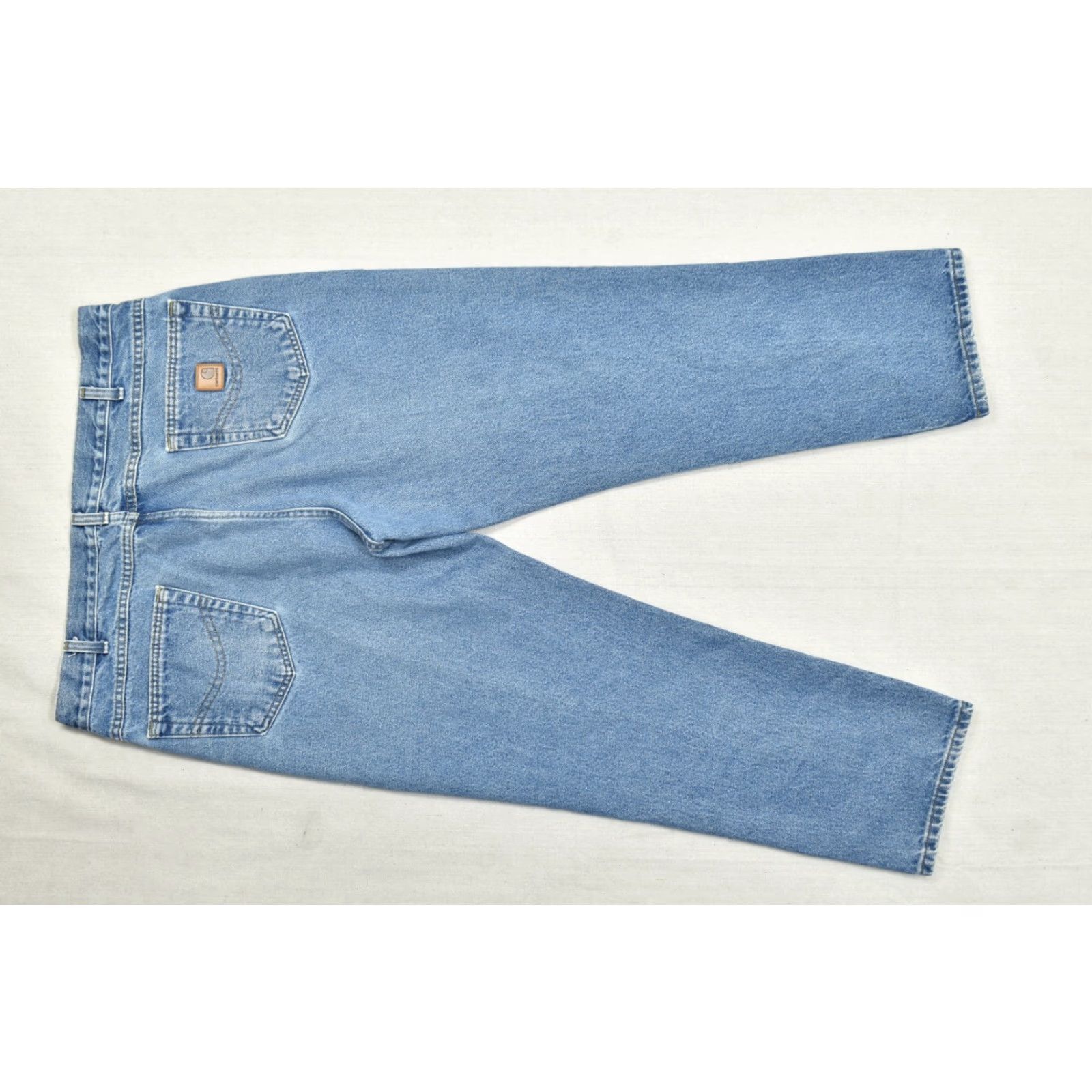 Carhartt Carhartt Jeans B18 DST Traditional Fit Men 40 x 30 Light Wash Blue Denim 5-Pocket Style Straight Size US 40 / EU 56 - 7 Thumbnail