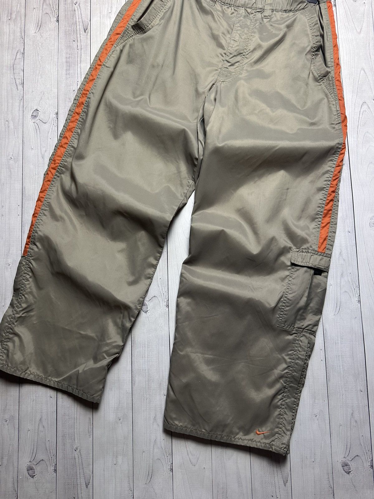 Nike × Vintage Vintage Nike drill pants logo pocket size XL rare Size US 36 / EU 52 - 3 Thumbnail