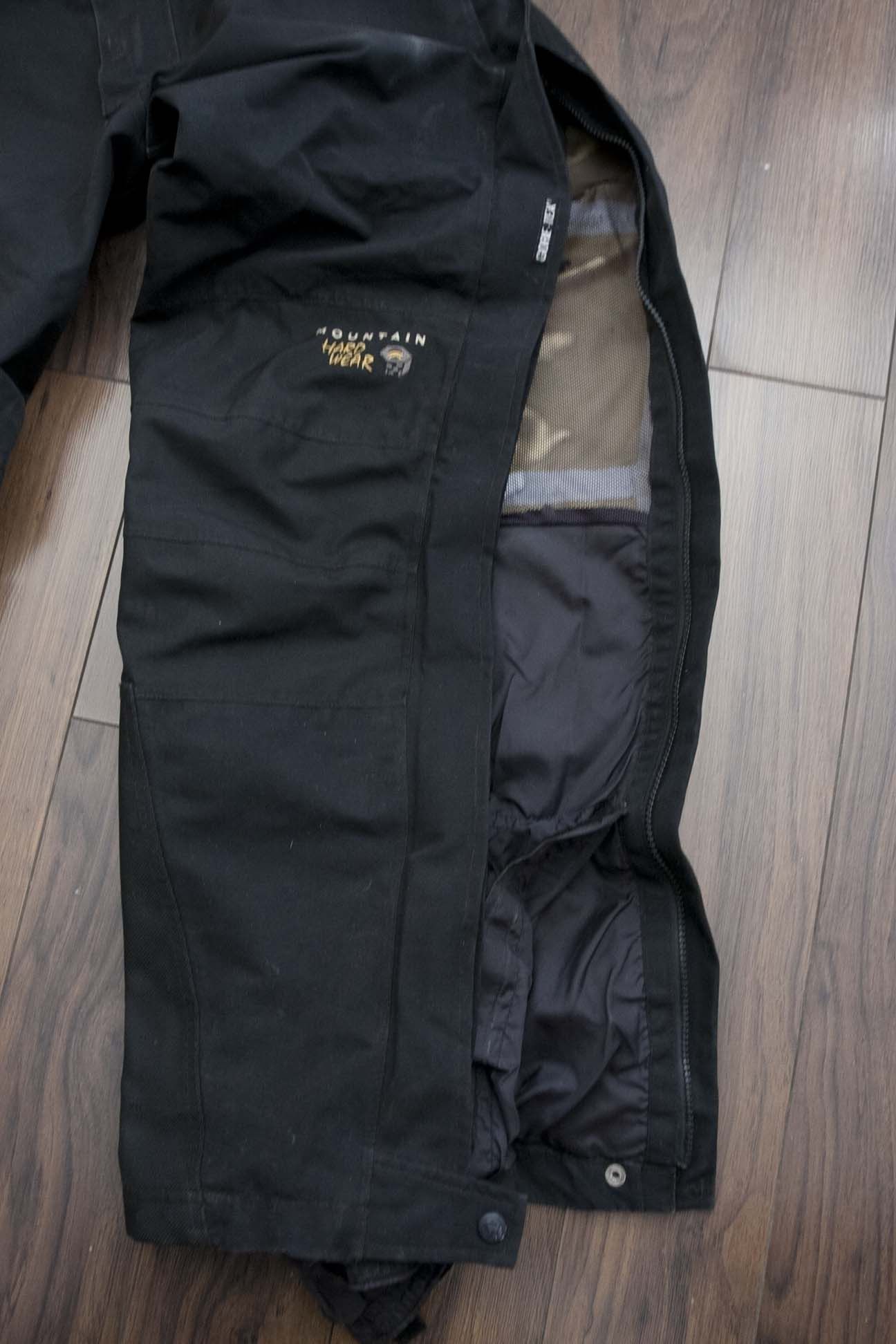 Goretex Mountain Hardwear Goretex Winter Pants Size L /35x30 Black Size US 35 - 7 Thumbnail