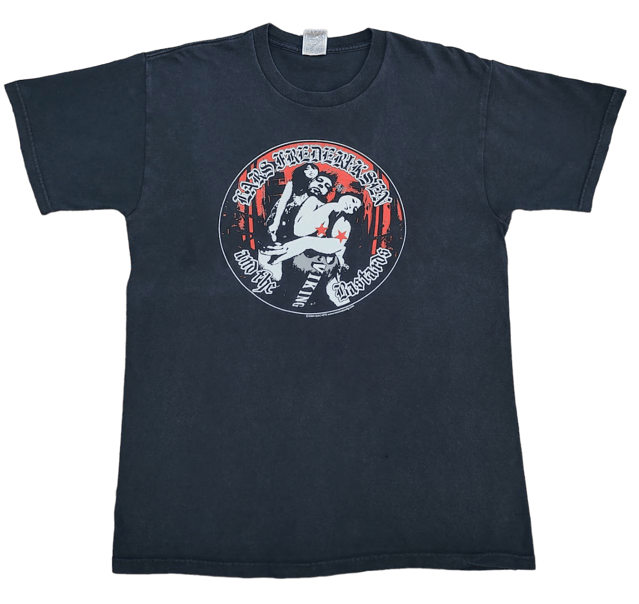 image of Band Tees x The Anarchy Vintage Lars Frederiksen & The Bastard Band T in Black, Men's (Size Medium)