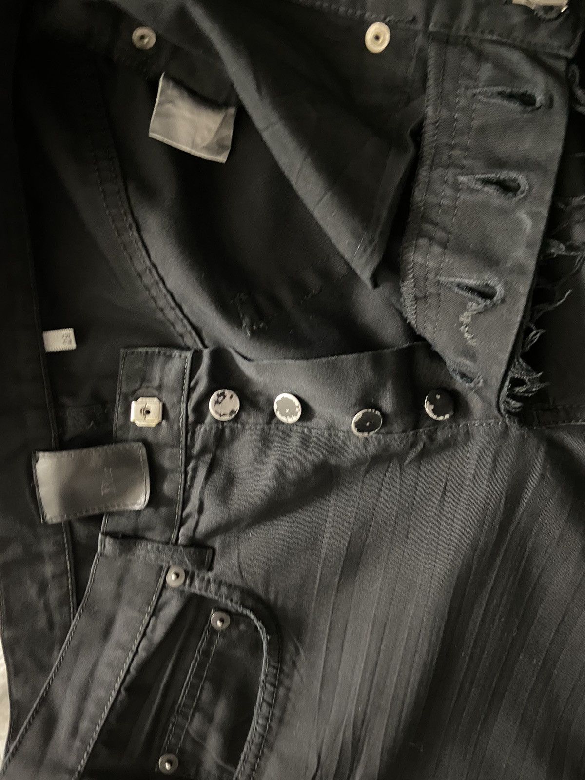 Dior Dior Homme AW04 'victim of the crime” whiskered pants | Grailed
