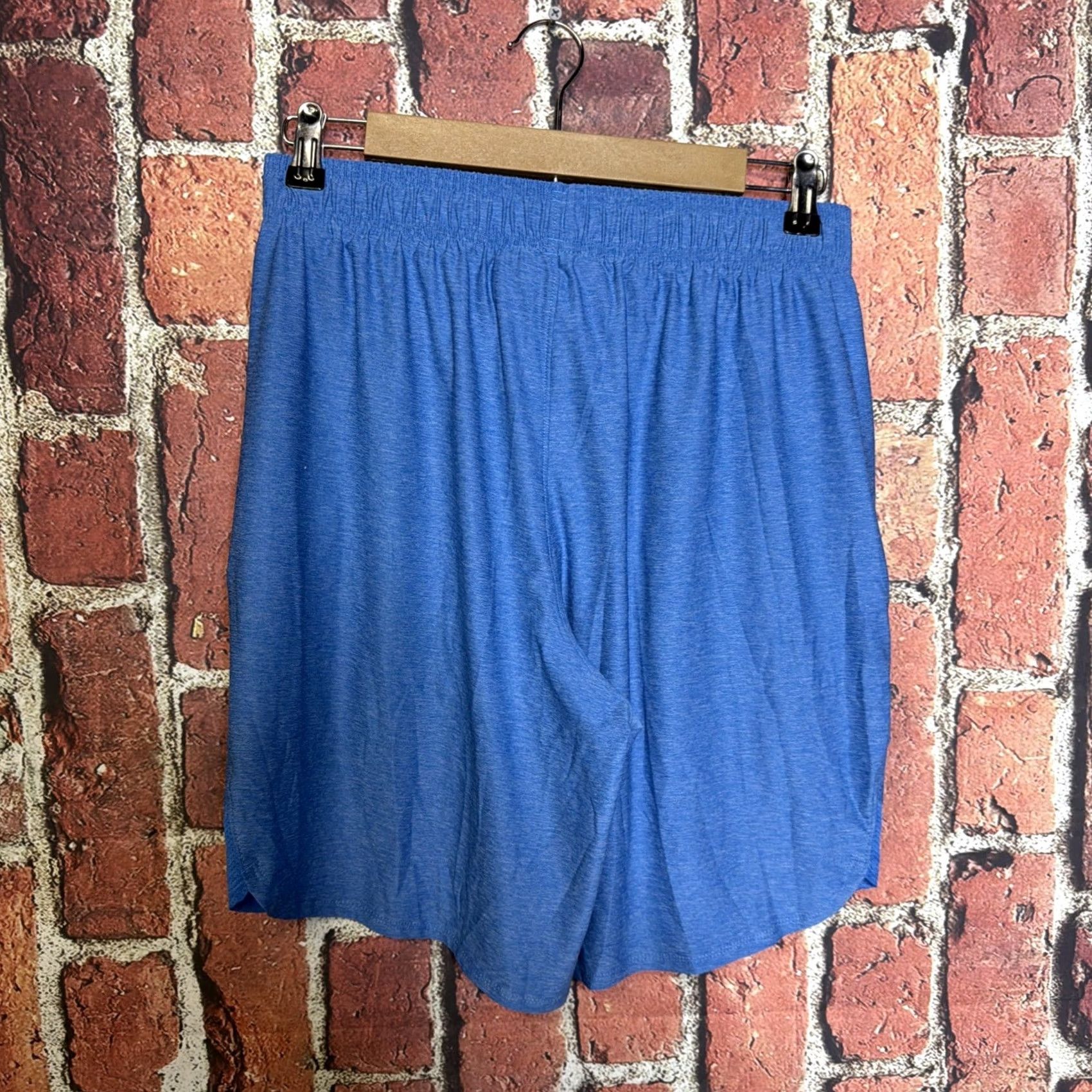Under Armour Under Armour Shorts Mens M Blue Elevated Woven Logo Fitted Athletic Training Gym Size US 31 - 3 Thumbnail