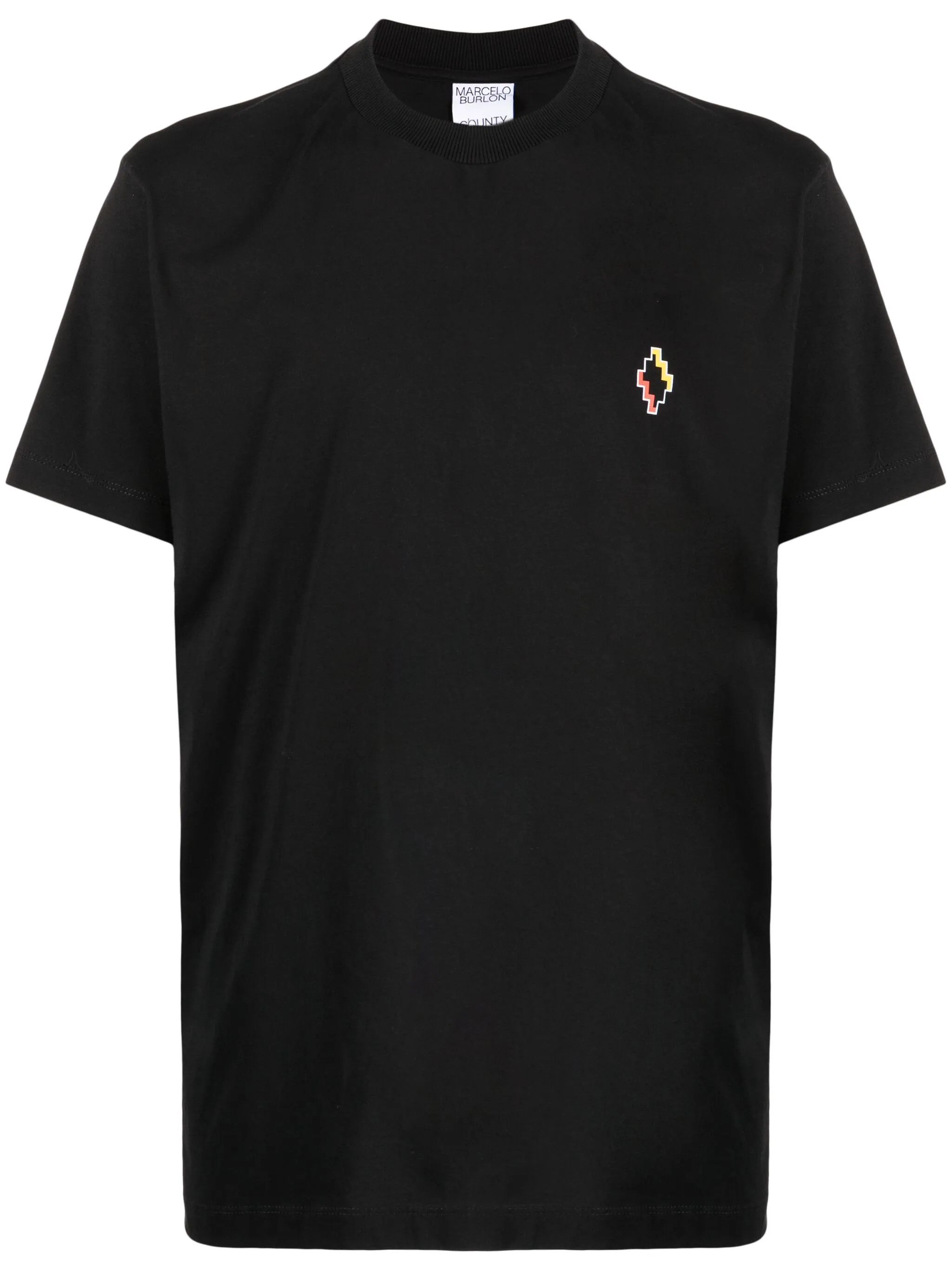Off-White o1y0325 Logo Crewneck T-Shirt in Black Size US S / EU 44-46 / 1 - 1 Thumbnail