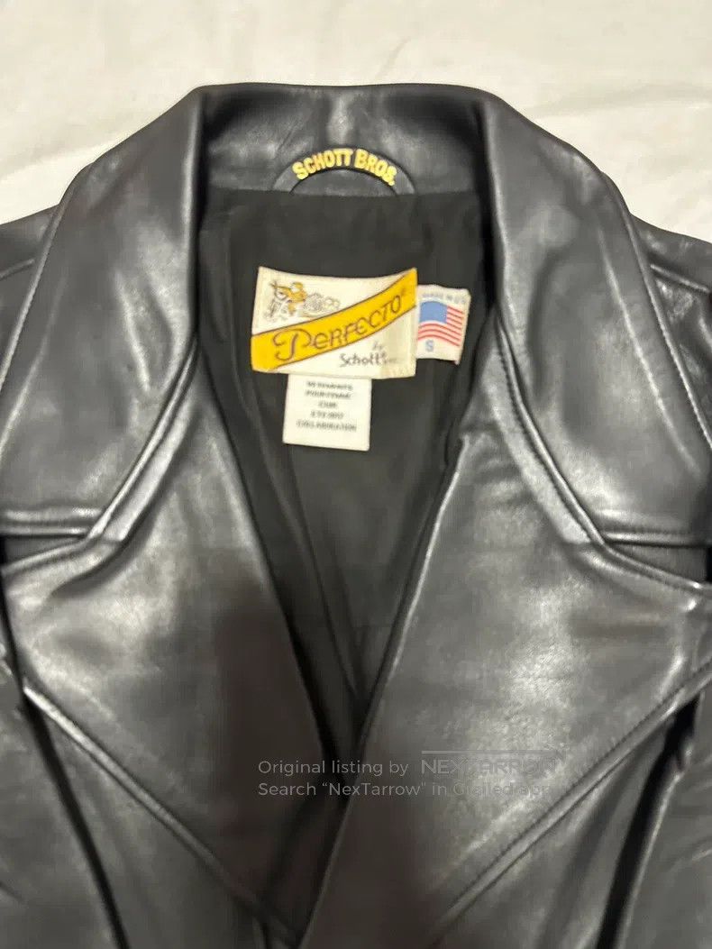 Schott Schott Leather coat Size US S / EU 44-46 / 1 - 2 Thumbnail
