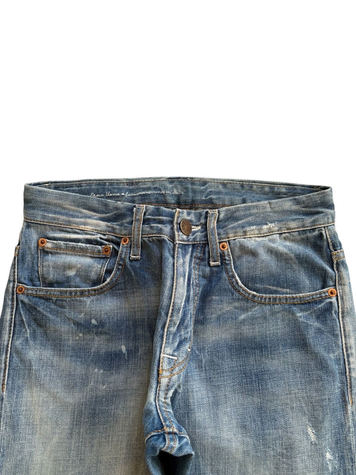 Japanese Brand × Kapital Vintage Japanese Brand Patches Distressed Rippped Loose Jean Size US 29 - 4 Thumbnail