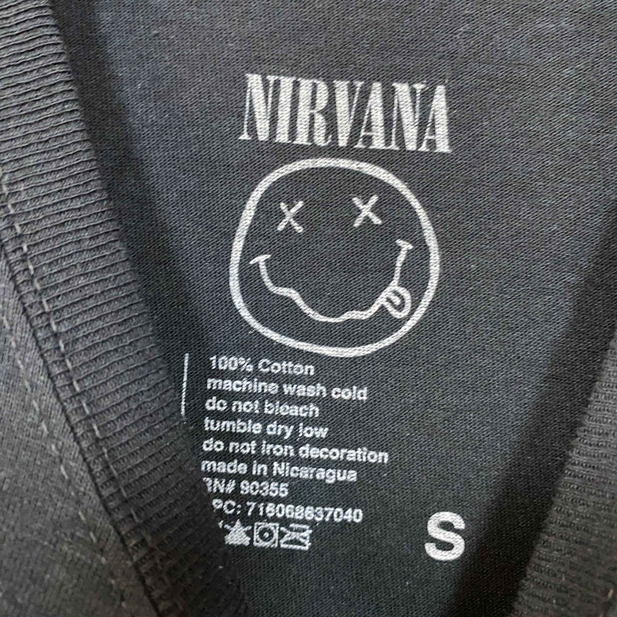Nirvana Nirvana Nevermind Smiley Promo Grunge Rock Tee S Size US S / EU 44-46 / 1 - 4 Thumbnail
