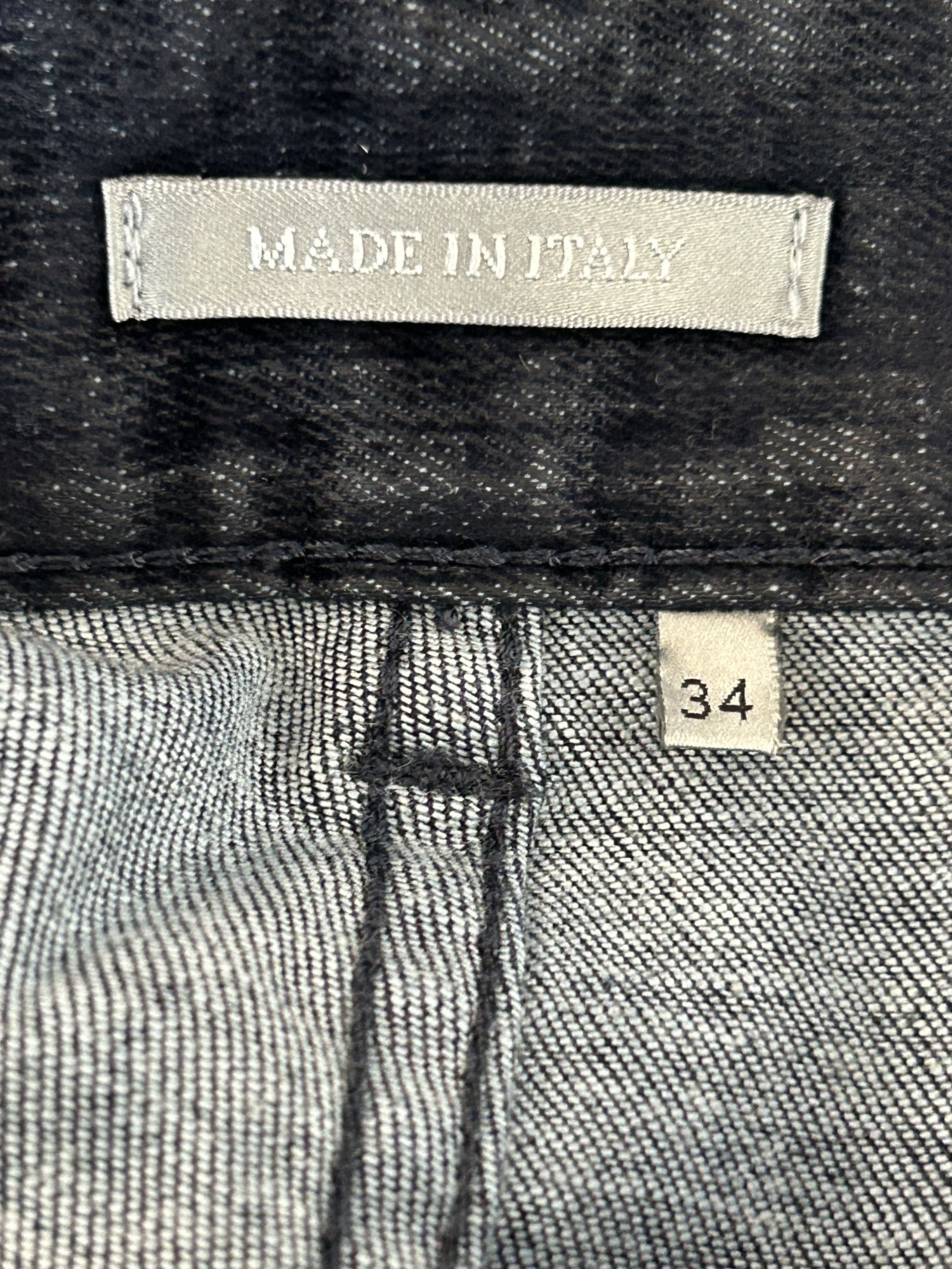 Dior Dior Dark Blue Oblique Slim Jeans Size US 34 / EU 50 - 3 Thumbnail