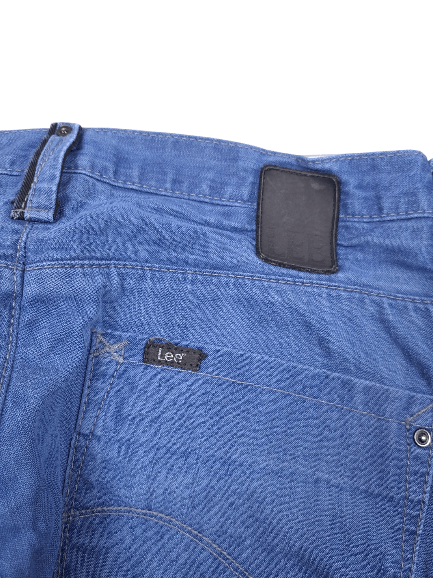 Lee × Vintage 💎 Lee X-line 32/36 Slim Blue Jeans Denim Size US 32 / EU 48 - 5 Thumbnail
