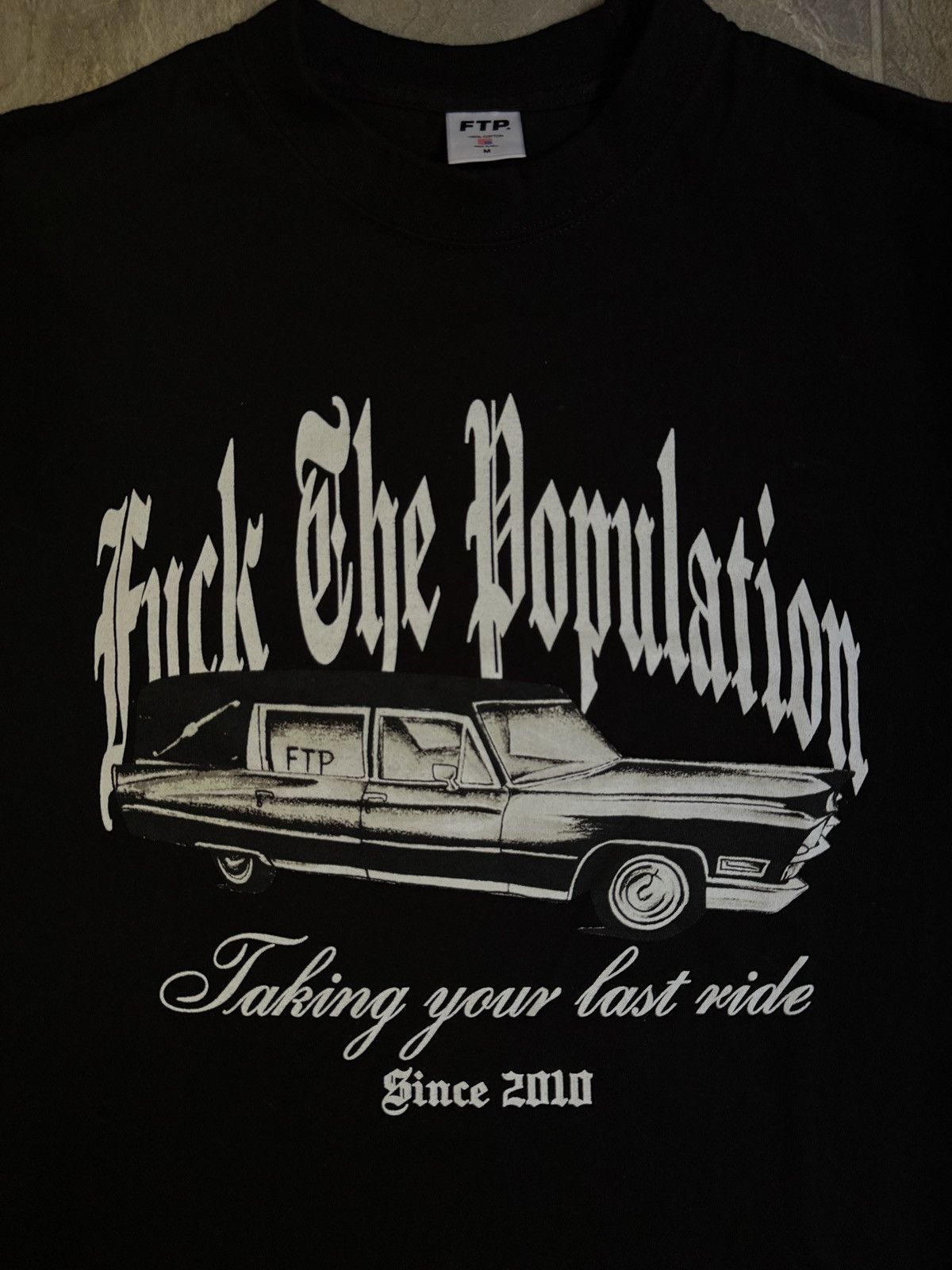 Fuck The Population FTP Last Ride tee Size US M / EU 48-50 / 2 - 2 Thumbnail