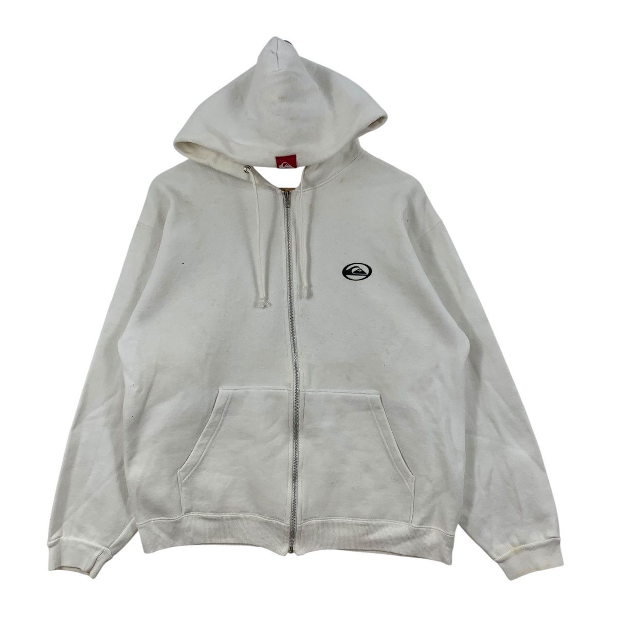 Quiksilver Vintage QUIKSILVER SKATEBOARD Surfboard Hoodie Sweatshirt Size US L / EU 52-54 / 3 - 3 Thumbnail