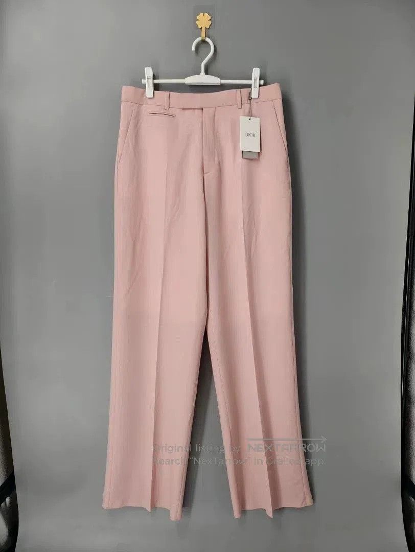 Dior Dior Pink Tailored Trousers. Size US 31 - 1 Thumbnail