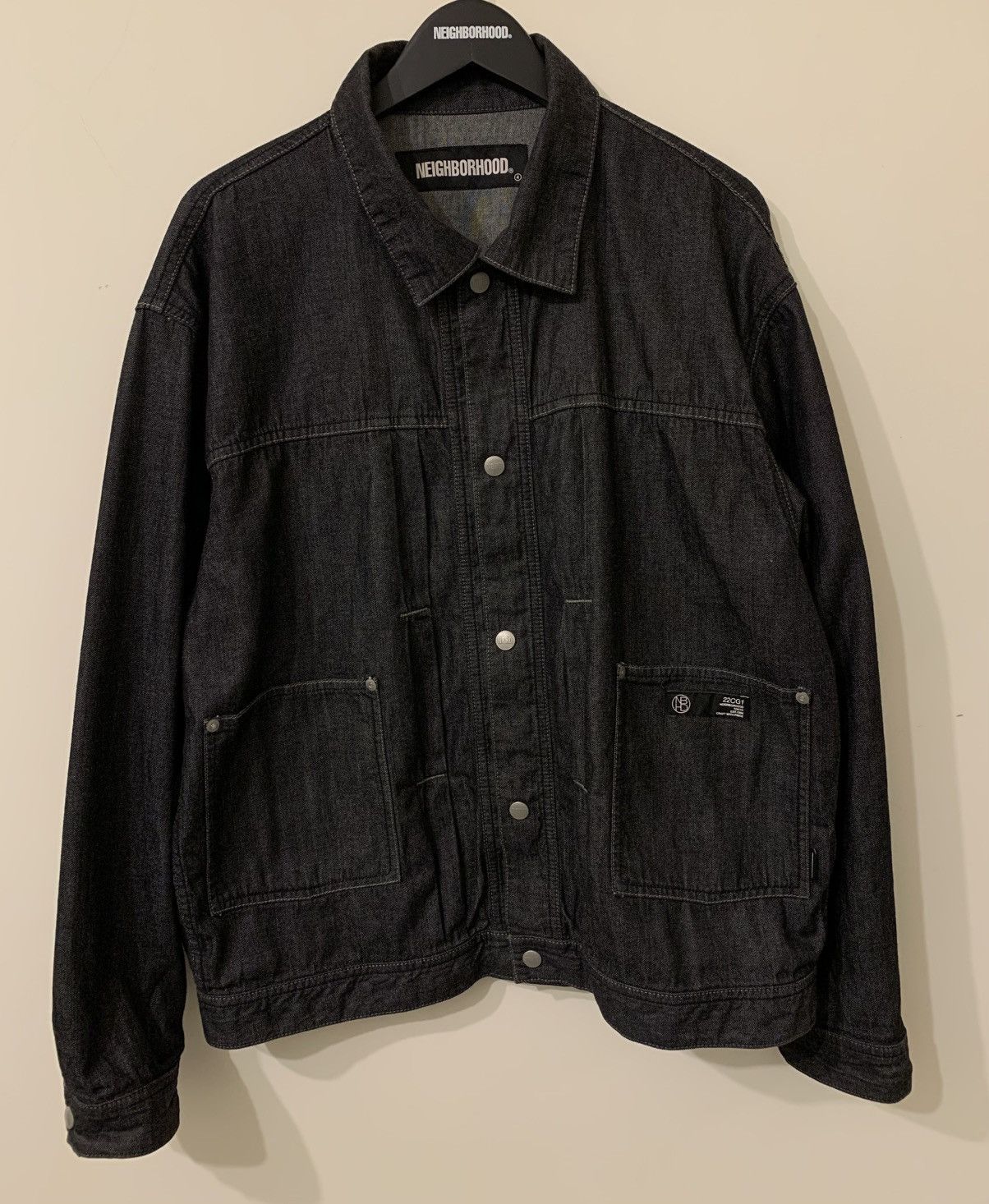 ジャケット・アウター NEIGHBORHOOD LIGHTWEIGHT DENIM JACKET M WASHED LIGHTWEIGHT DENIM JACKET