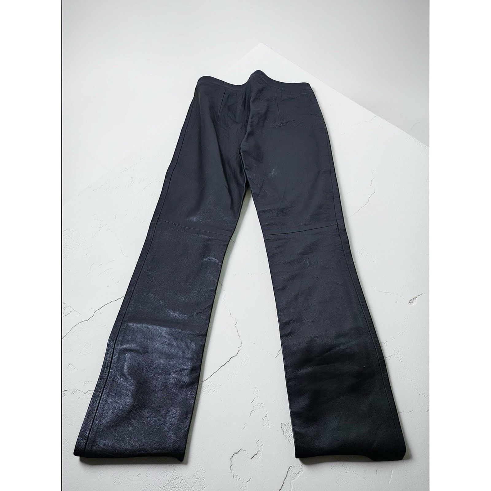 Bcbgmaxazria BCBG Maxazria Leather pants, black, women’s size 2 Size 26" / US 2 / IT 38 - 5 Thumbnail