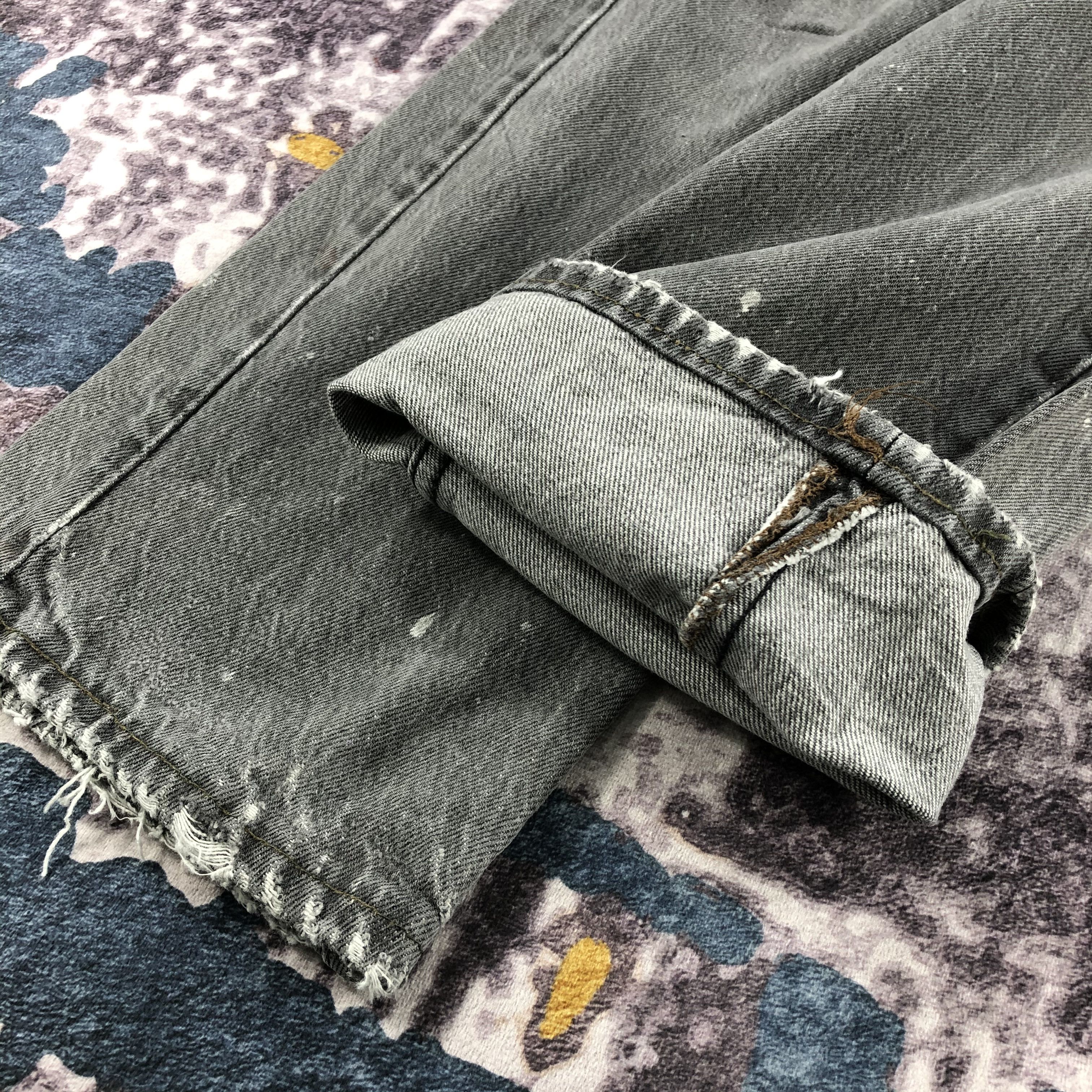 Levi's × Vintage Vintage 90s Sunfaded Levis 501 Jeans-JM2224 Size US 31 - 9 Thumbnail