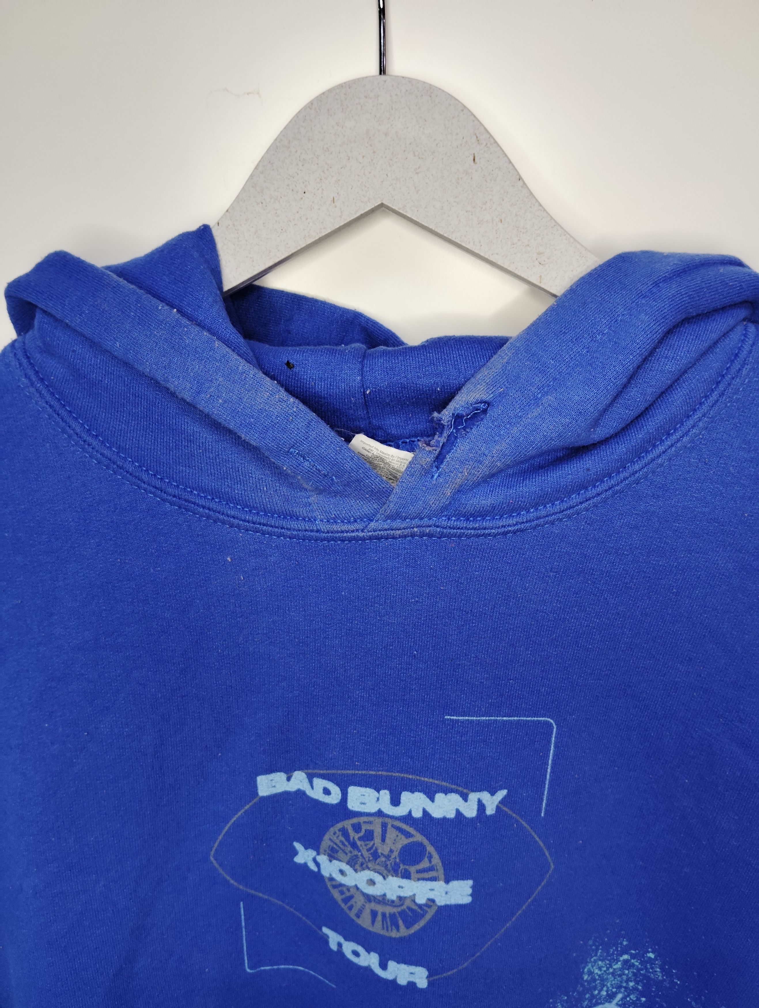 Band Tees × Rap Tees Bad Bunny ; X 100pre Tour hoodie Size US M / EU 48-50 / 2 - 5 Thumbnail