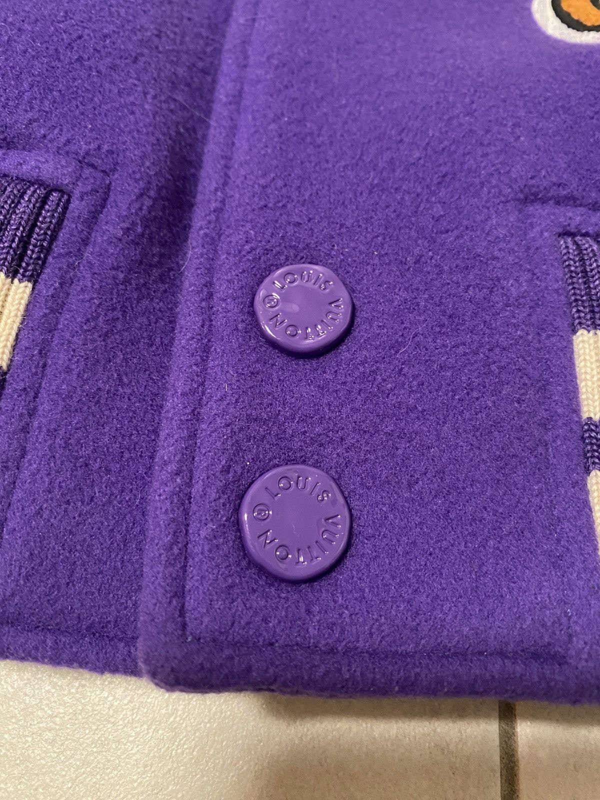 Louis Vuitton × Virgil Abloh Louis Vuitton X Virgil Abloh AW22 purple frog varsity jacket Size US XXL / EU 58 / 5 - 23 Thumbnail