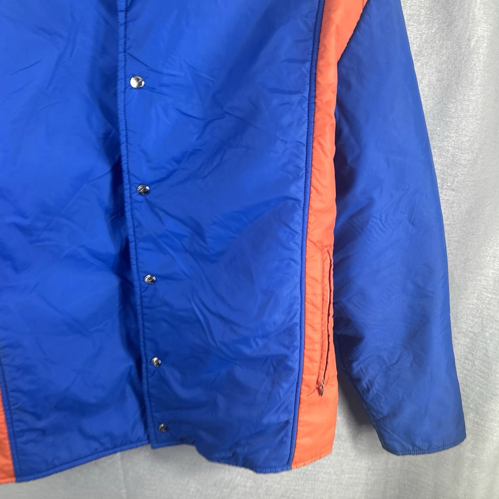 Etro VINTAGE Roffe Skiwear Jacket Mens L Blue Nylon Softshell Windbreaker Retro 90s Mens L Jacket Size US L / EU 52-54 / 3 - 4 Thumbnail
