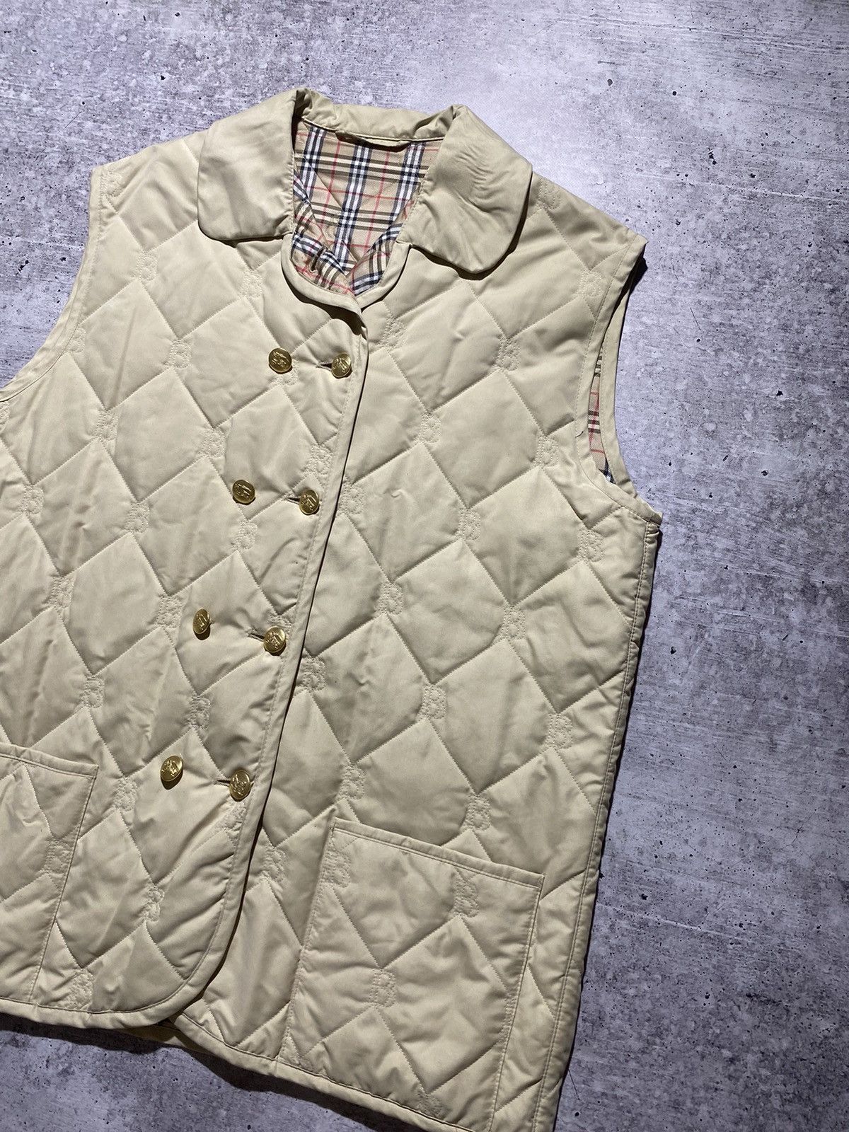 Burberry Burberry luxury monogram vest Size US L / EU 52-54 / 3 - 3 Thumbnail