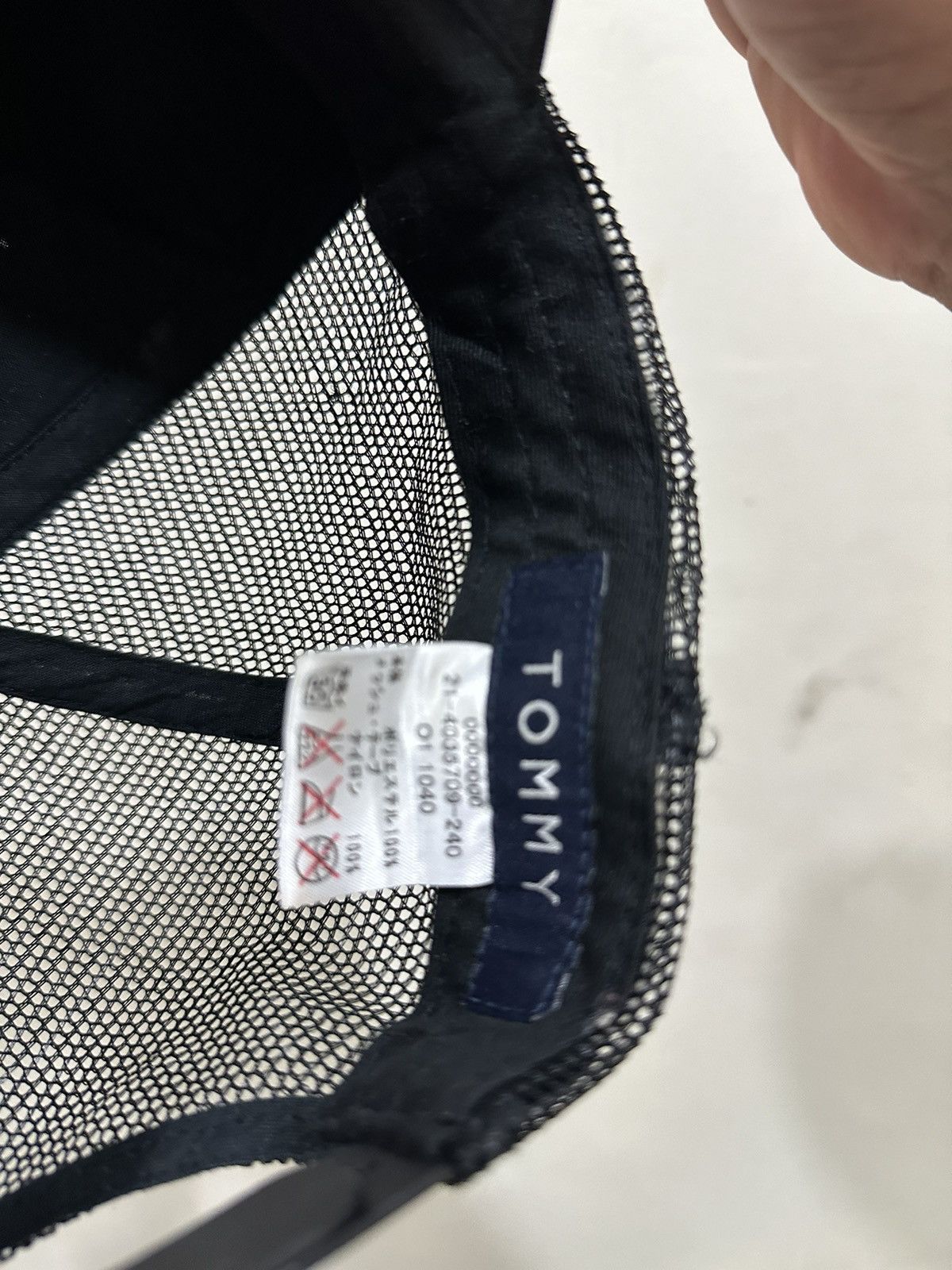 Tommy Hilfiger VTG TOMMY Hilfiger Trucker Hat Size ONE SIZE - 6 Thumbnail