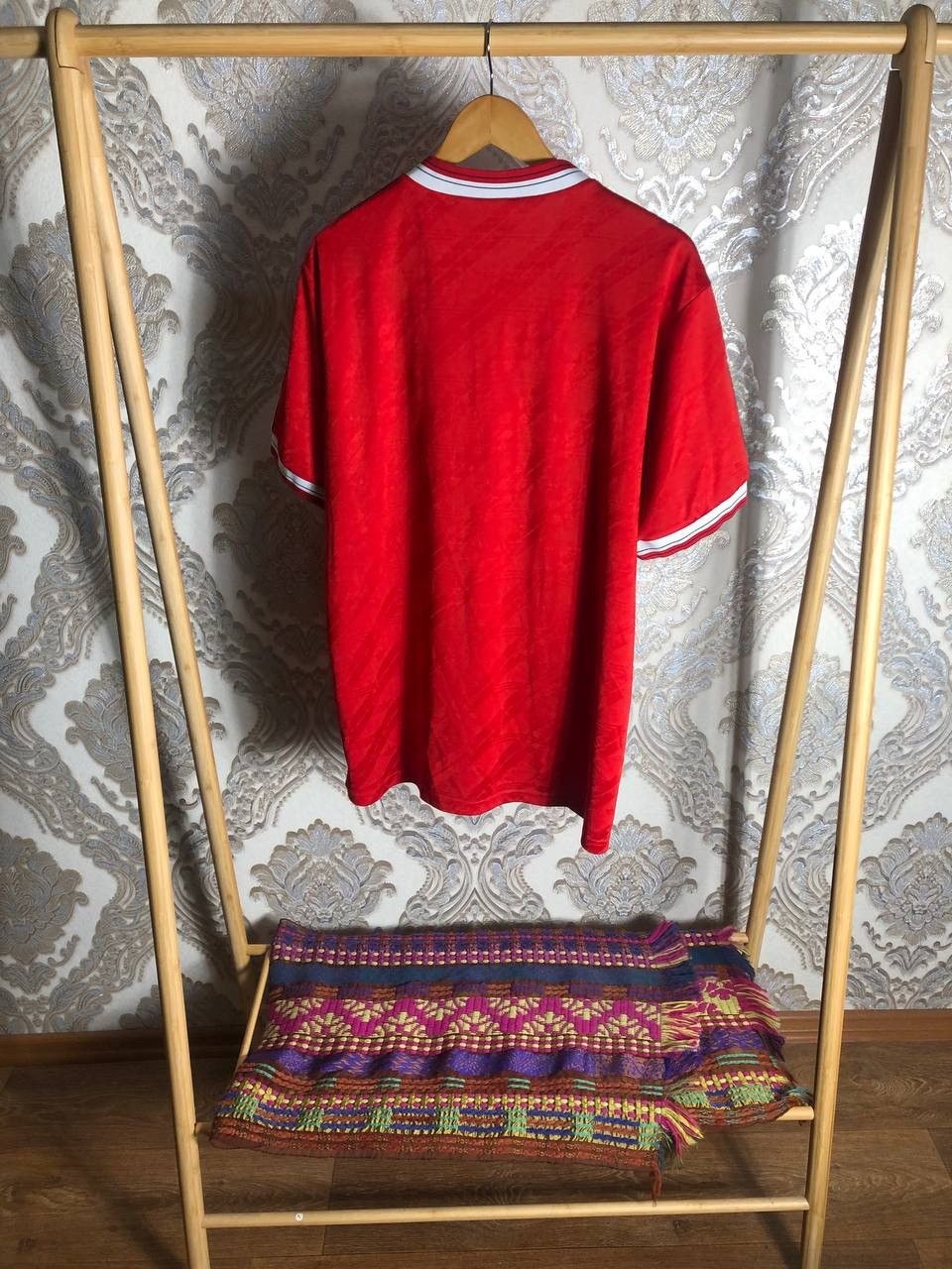 Adidas VINTAGE ADIDAS MANCHESTER UNITED ENGLAND SOCCER JERSEY RETRO Size US XXL / EU 58 / 5 - 7 Thumbnail