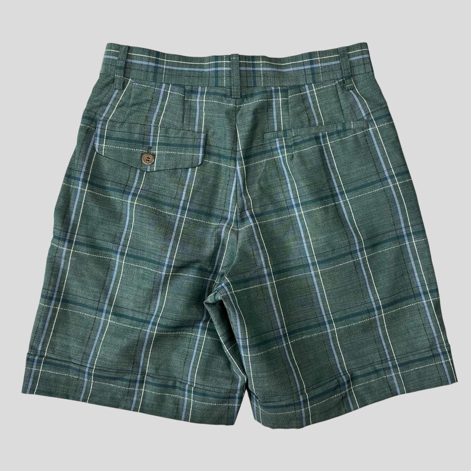 Junya Watanabe Junya Watanabe by CDG 2012 Checkered Mohair Wool Shorts - S Size 28" / US 6 / IT 42 - 2 Thumbnail