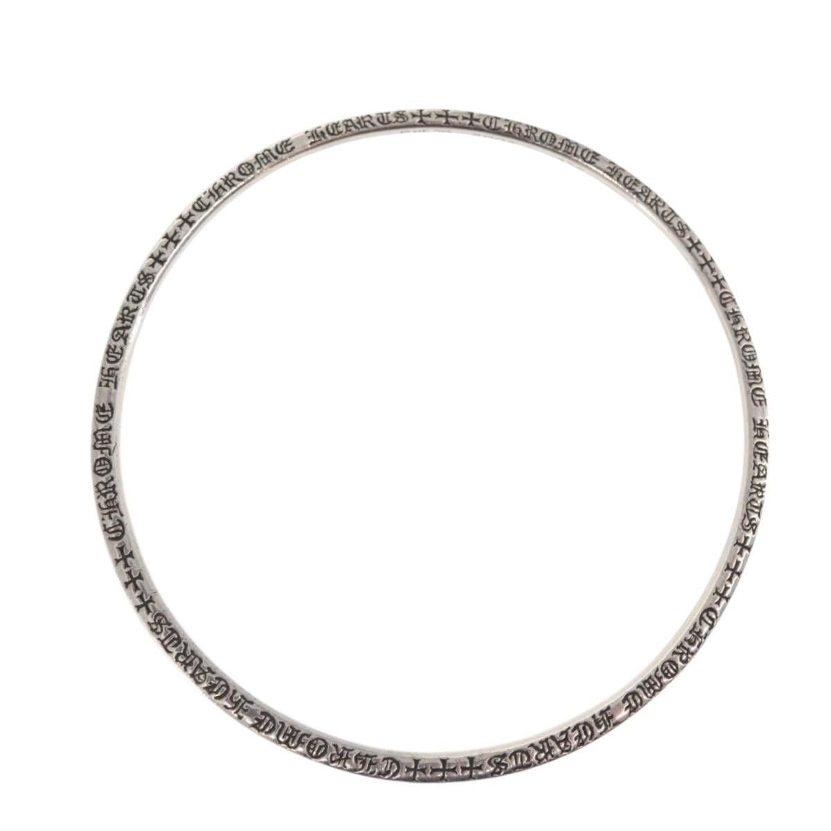 Chrome Hearts Chrome Hearts NTFL Spacer Bangle Bracelet Size ONE SIZE - 1 Thumbnail